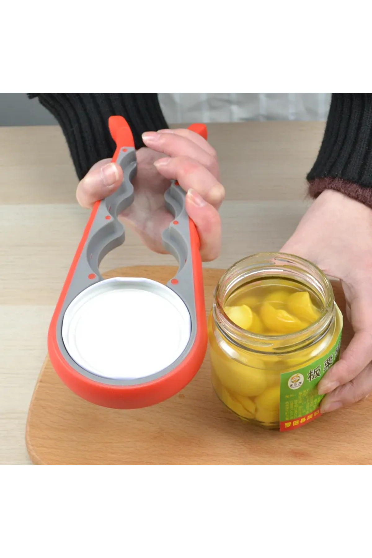 Yaşlı ve Çocuklar için Kavanoz ve Şişe Kapağı Açma Aparatı