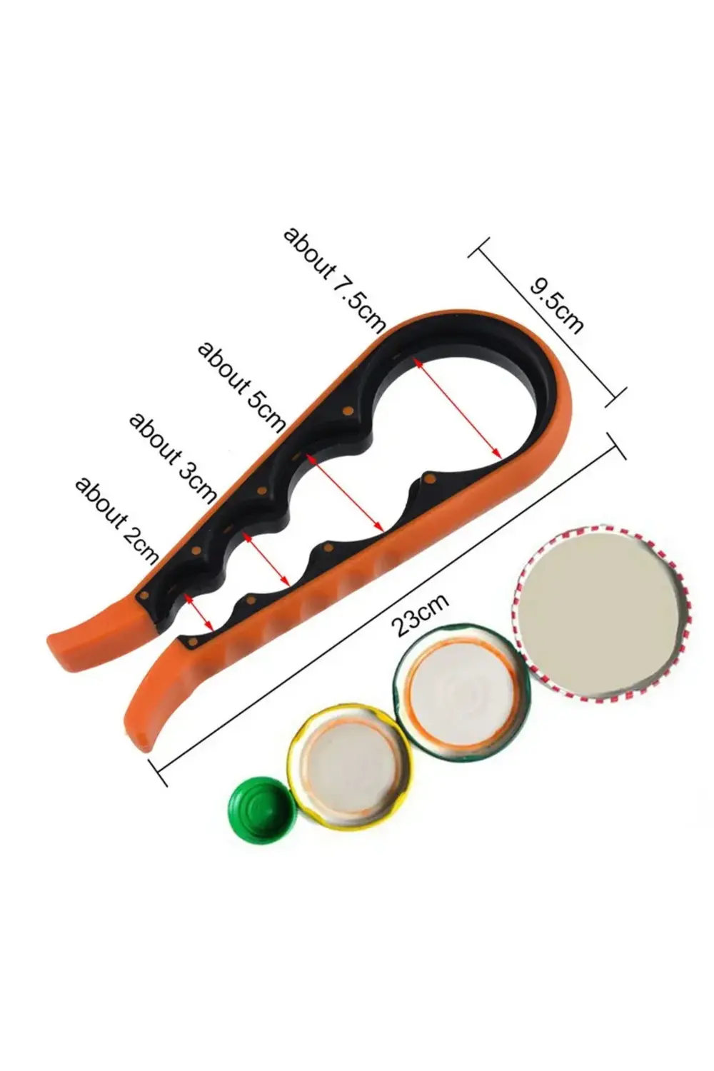 Yaşlı ve Çocuklar için Kavanoz ve Şişe Kapağı Açma Aparatı