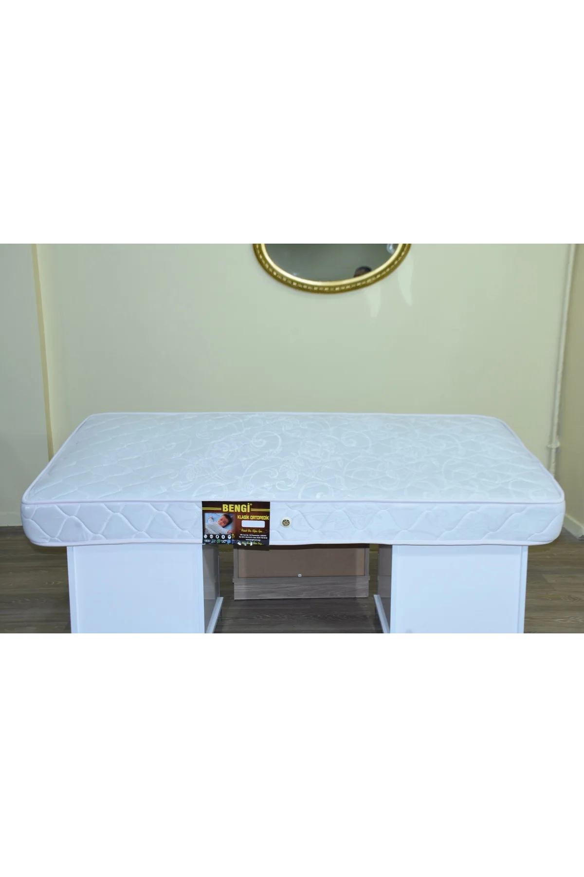 Yatak 13529 Full Ortopedik Lüx Pamuklu Kumaş Çift Taraf Jakarlı Model 100*200 cm - Görsel 2