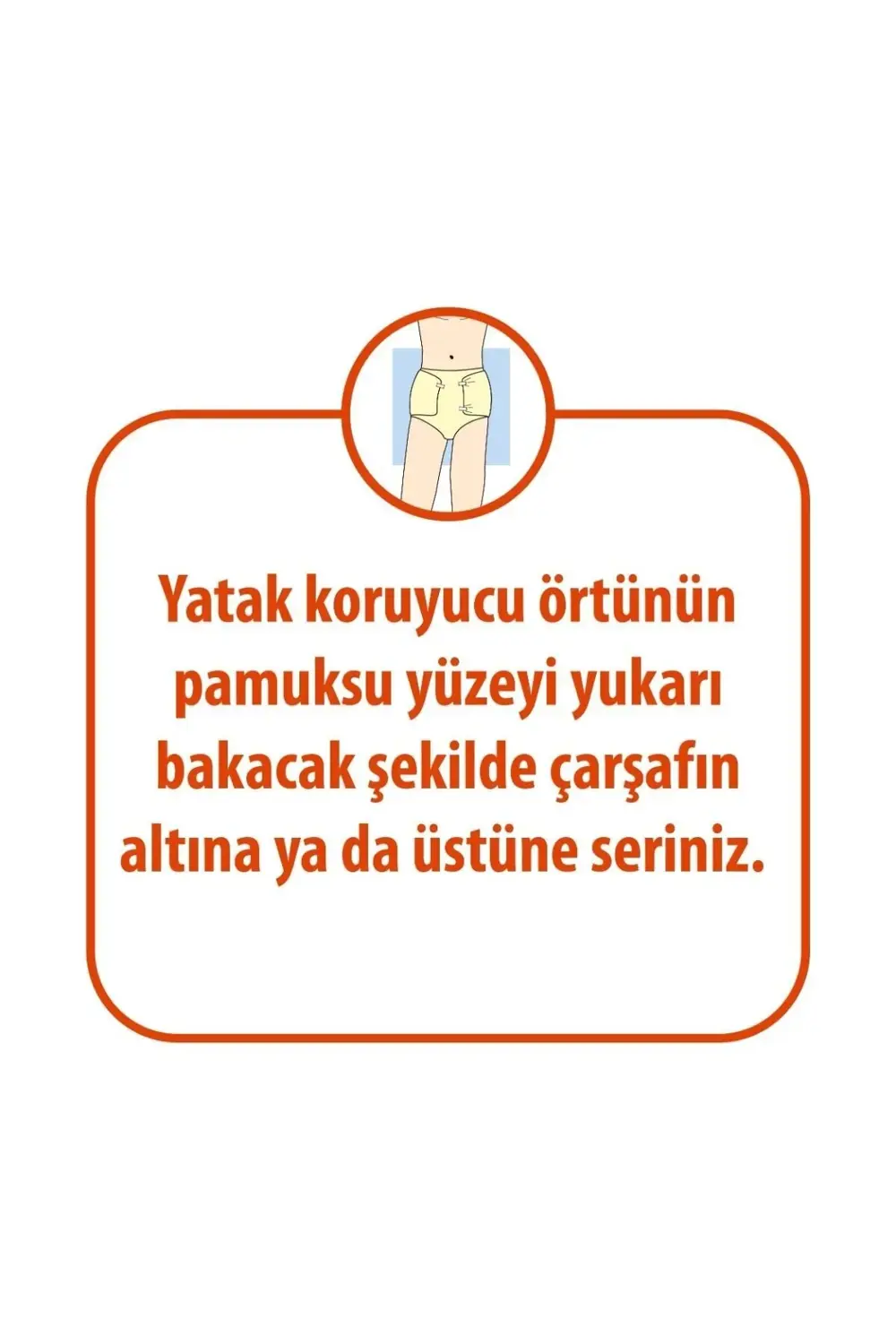 Yatak Koruyucu Örtü 60x90 Cm 10 Adet