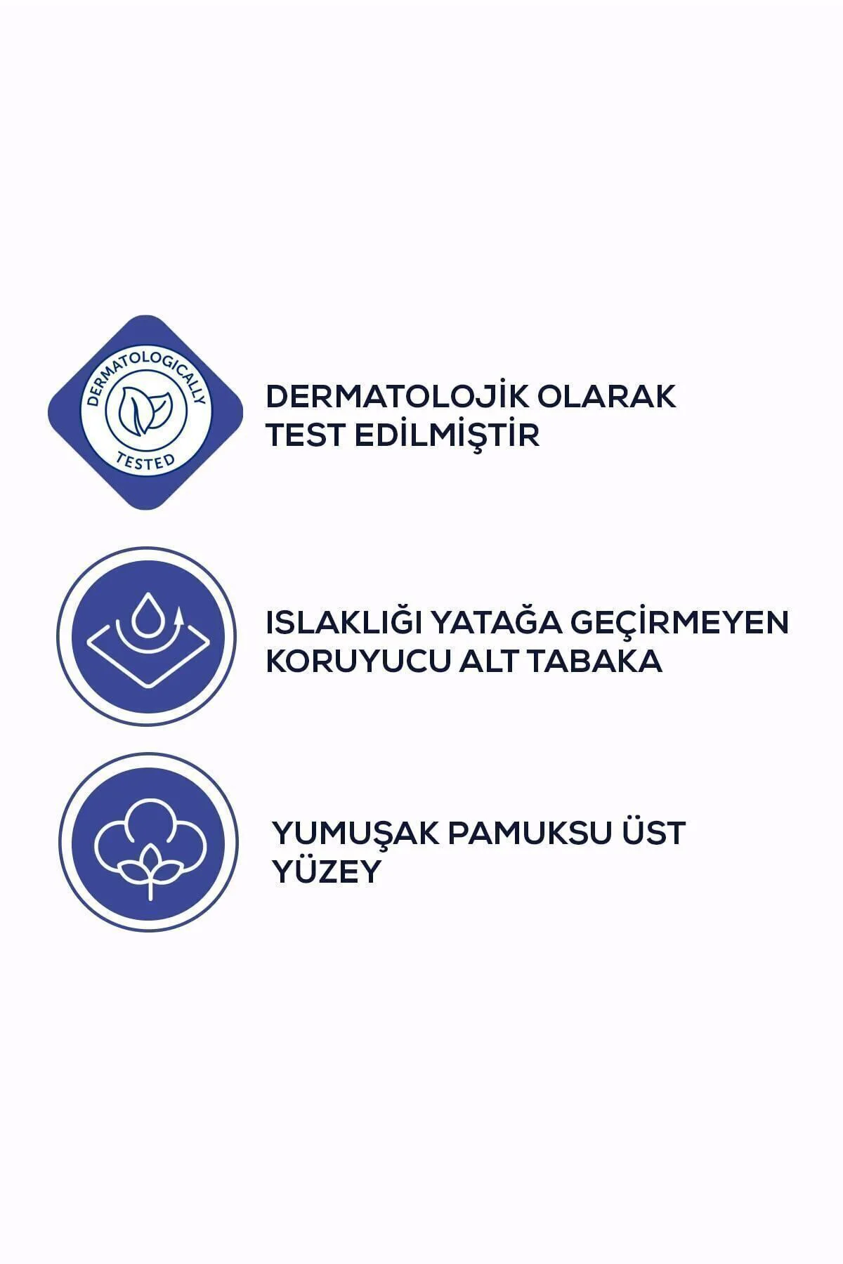 Yatak Koruyucu Örtü 60x90 Cm 30'lu X2 Adet