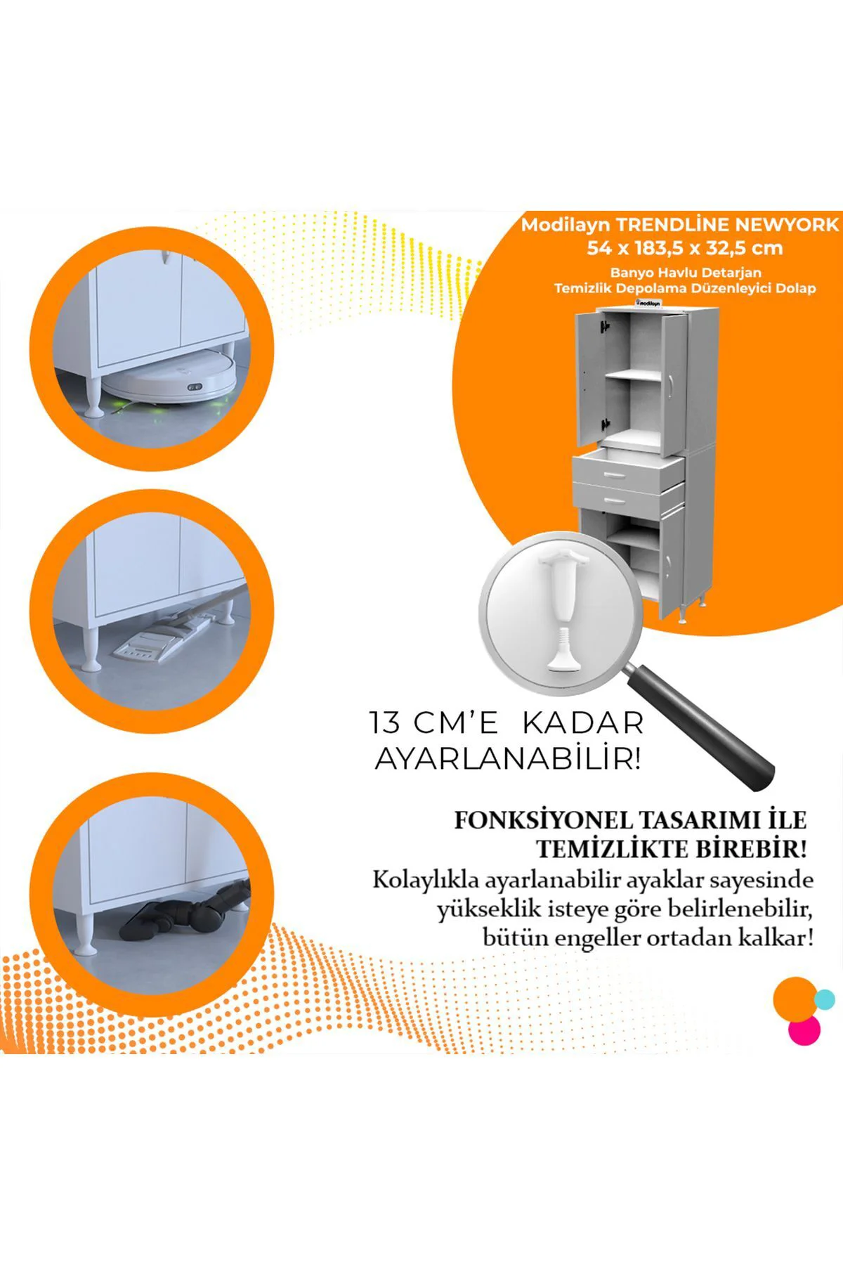 Yatak Odası Dolabı Gardırop Banyo Dolabı Mutfak Dolabı Çok Amaçlı