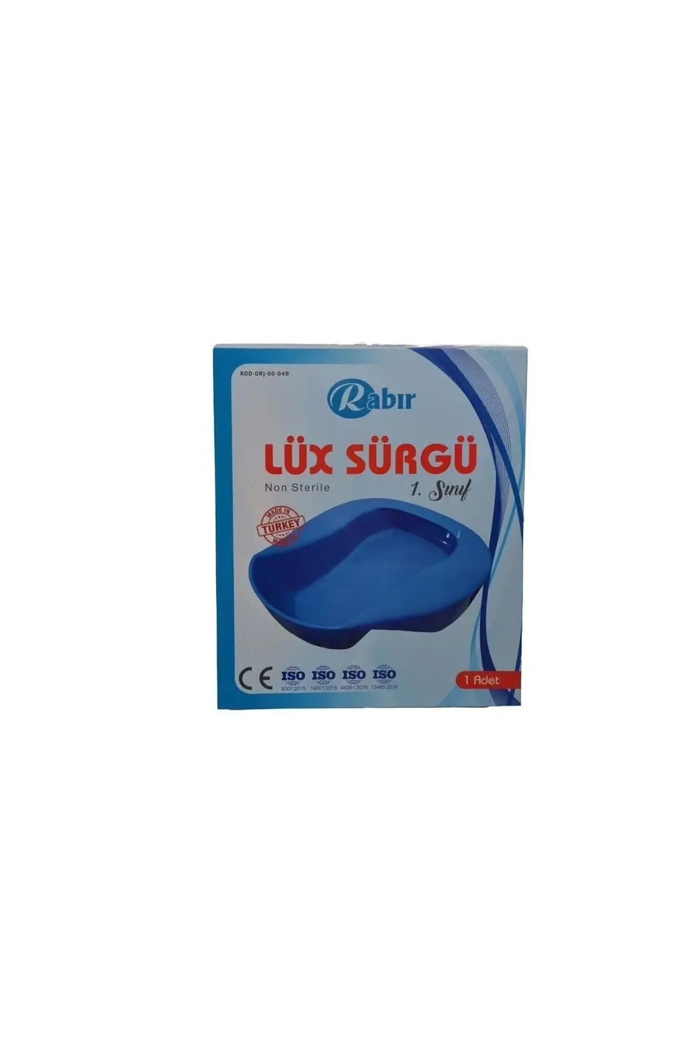 Yatan Hasta Plastik Sürgü Lazımlık Hasta Tuvaleti Seyyar