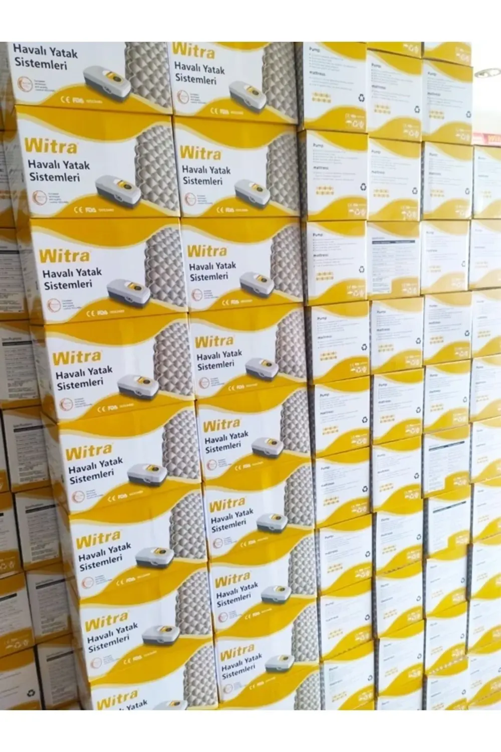 Yatan Hastalar Için Havalı Yatak Baklava Hasta Havalı Yatak Motor