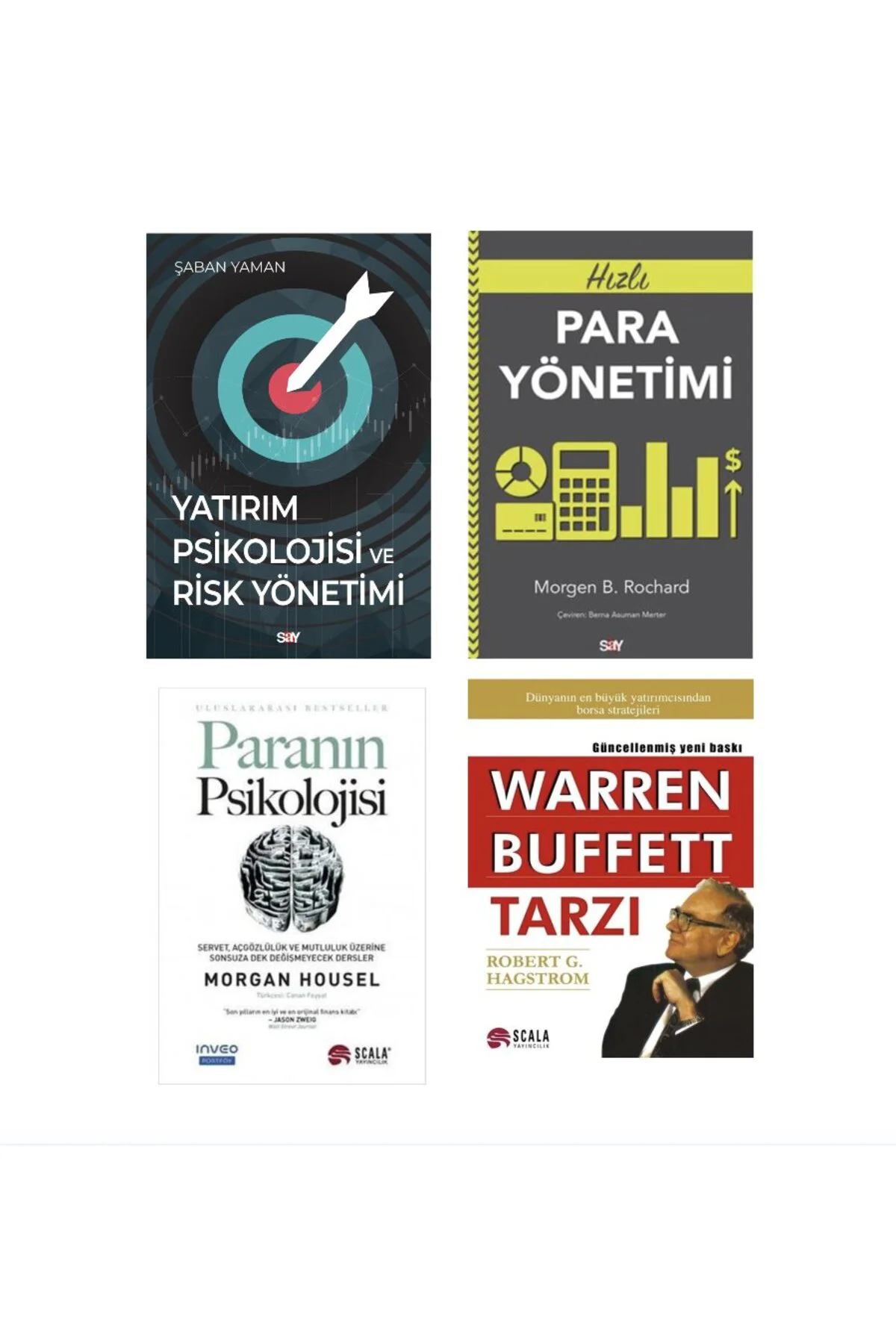 yatirim psikolojisi ve risk yonetimi + para yonetimi + paranin psikolojisi + warren buffett tarzi=( Fiyatı, Yorumları ve Özellikleri