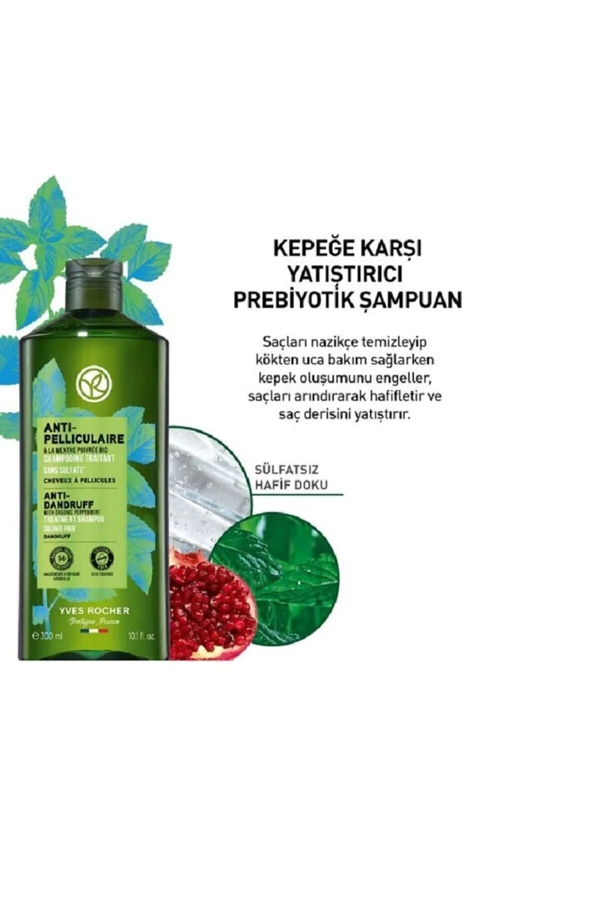 Yatıştırıcı Prebiyotik Şampuan - Kepeğe Karşı/anti Pelliculaire 3