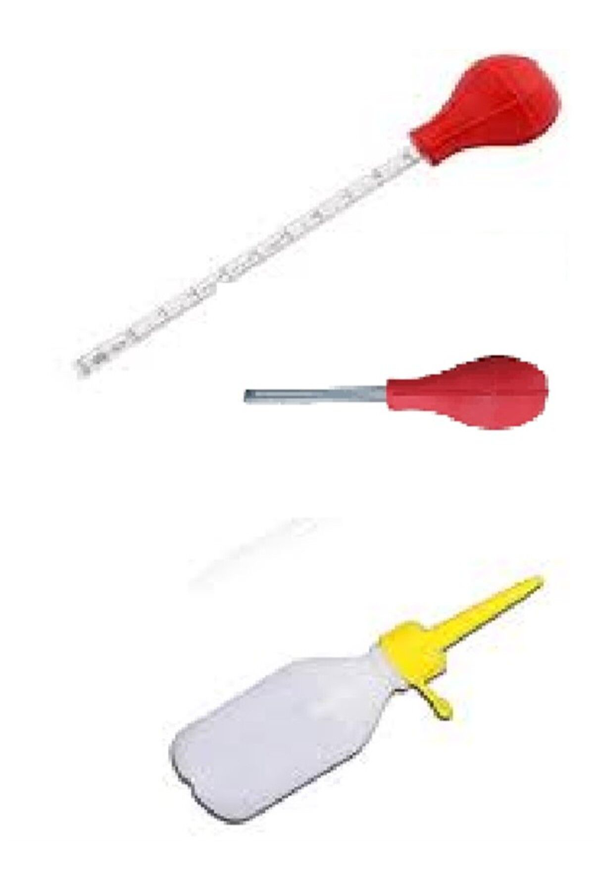 Tekplast Yavru Güvercin Besleme Pompa Seti 3 Ürün Birden