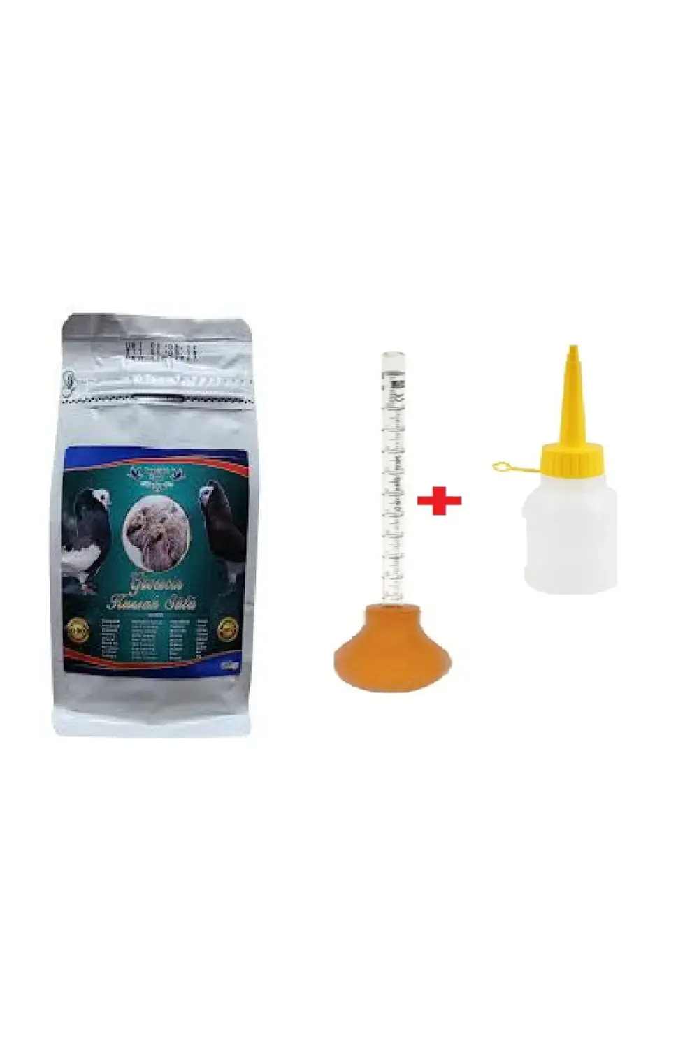 Yavru Güvercin Elle Besleme Maması 600 gr +Elle Besleme Pompası+
