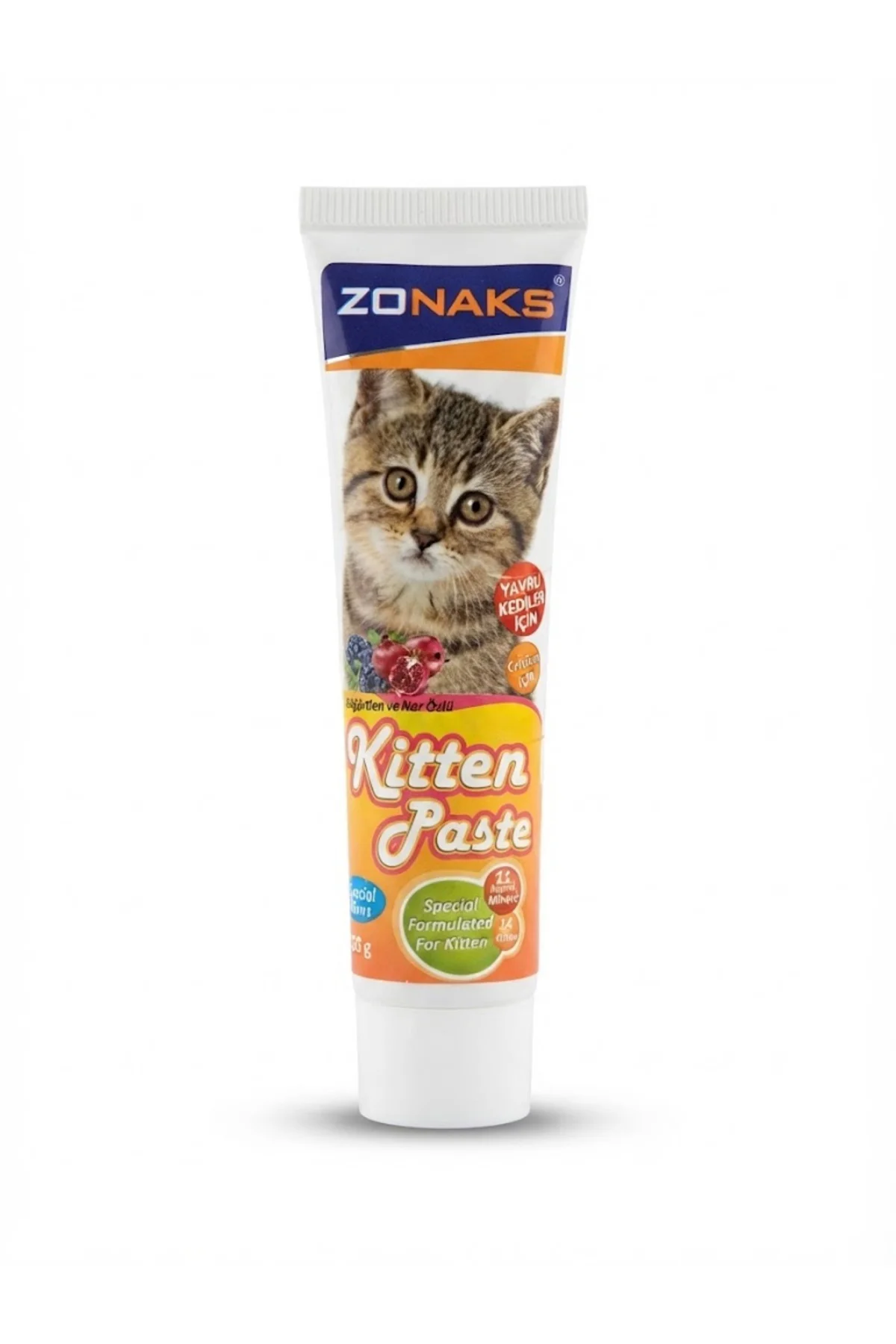 Yavru Kedi Vitamin Macunu 100 gr(Böğürtlen ve Nar Özlü) Yavru Kedi Vitamin Macunu 100 gr(Böğürtlen ve Nar Özlü)