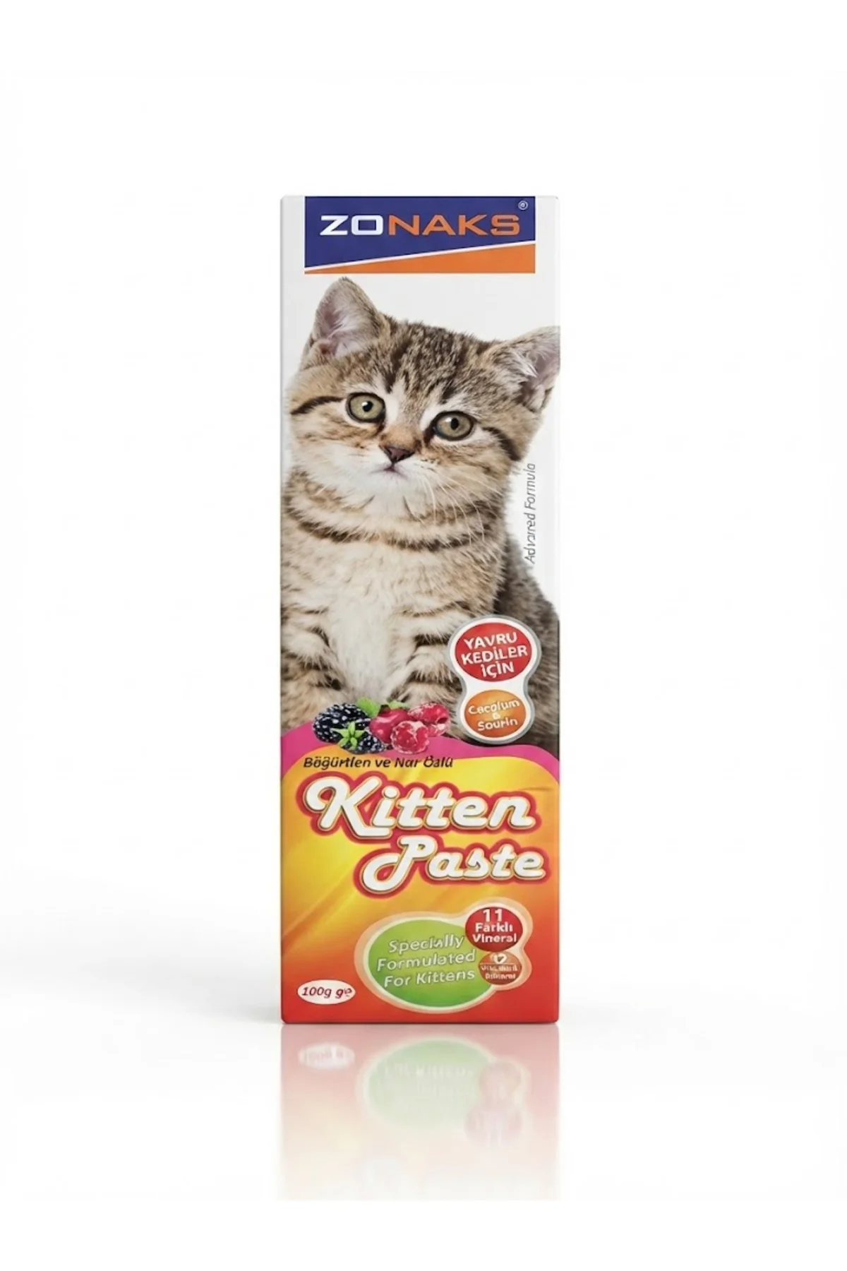 Yavru Kedi Vitamin Macunu 100 gr(Böğürtlen ve Nar Özlü) Yavru Kedi Vitamin Macunu 100 gr(Böğürtlen ve Nar Özlü)