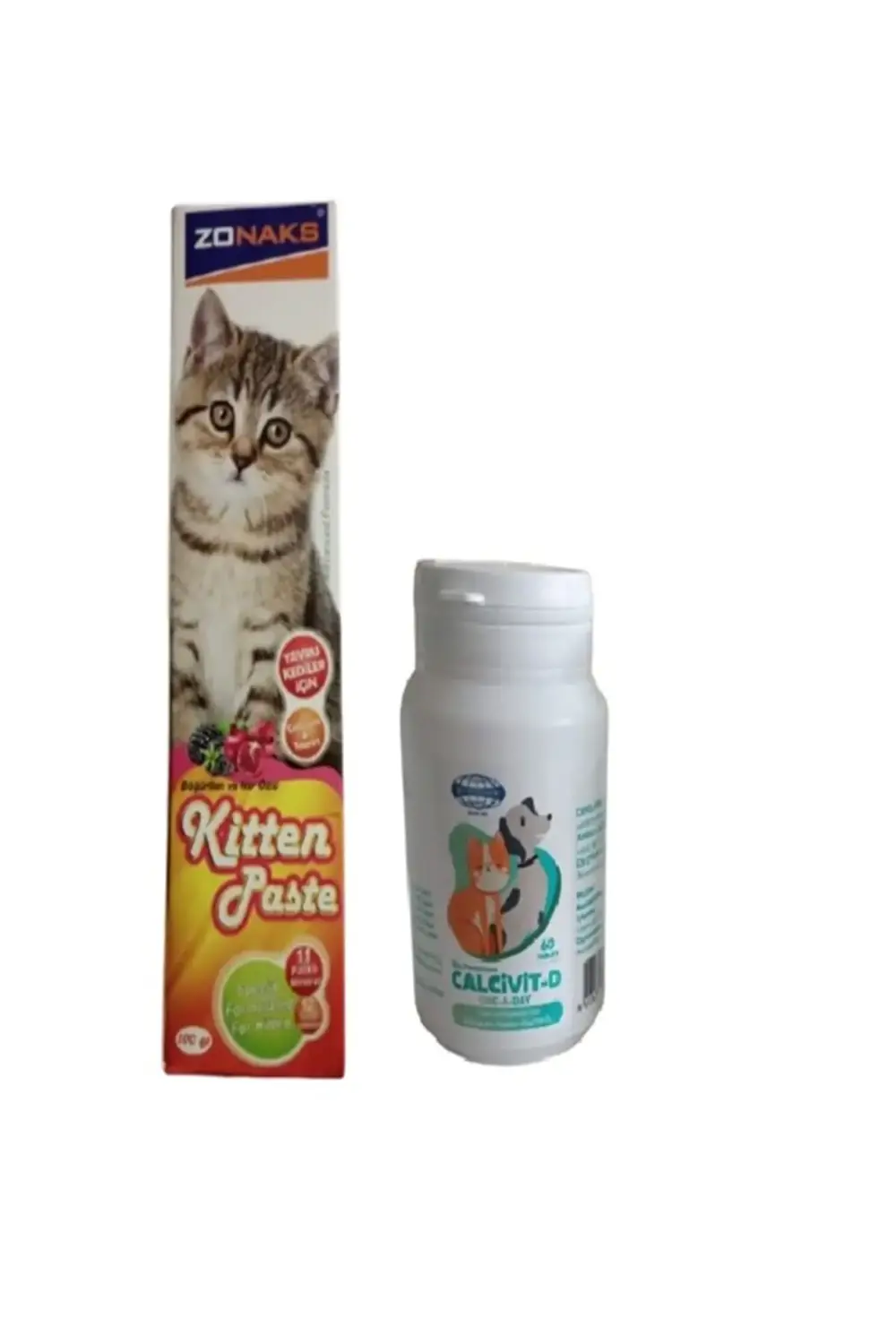 Yavru Kediler İçin Vitamin & Aminoasit İçerikli Pasta 100 gr Ve C