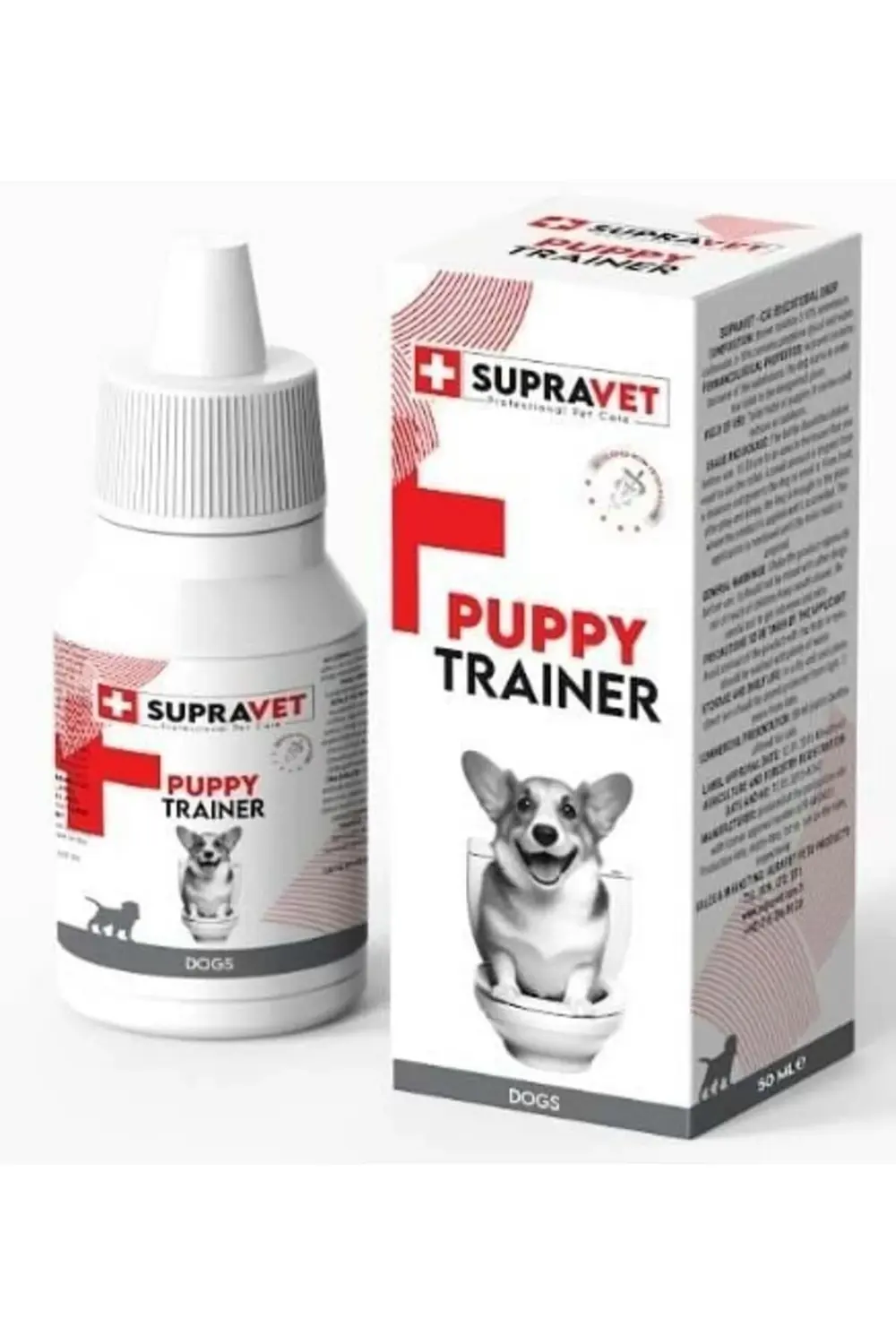 Supravet Yavru Köpek Tuvalet Tuvalet Eğitim Damlası 50 Ml