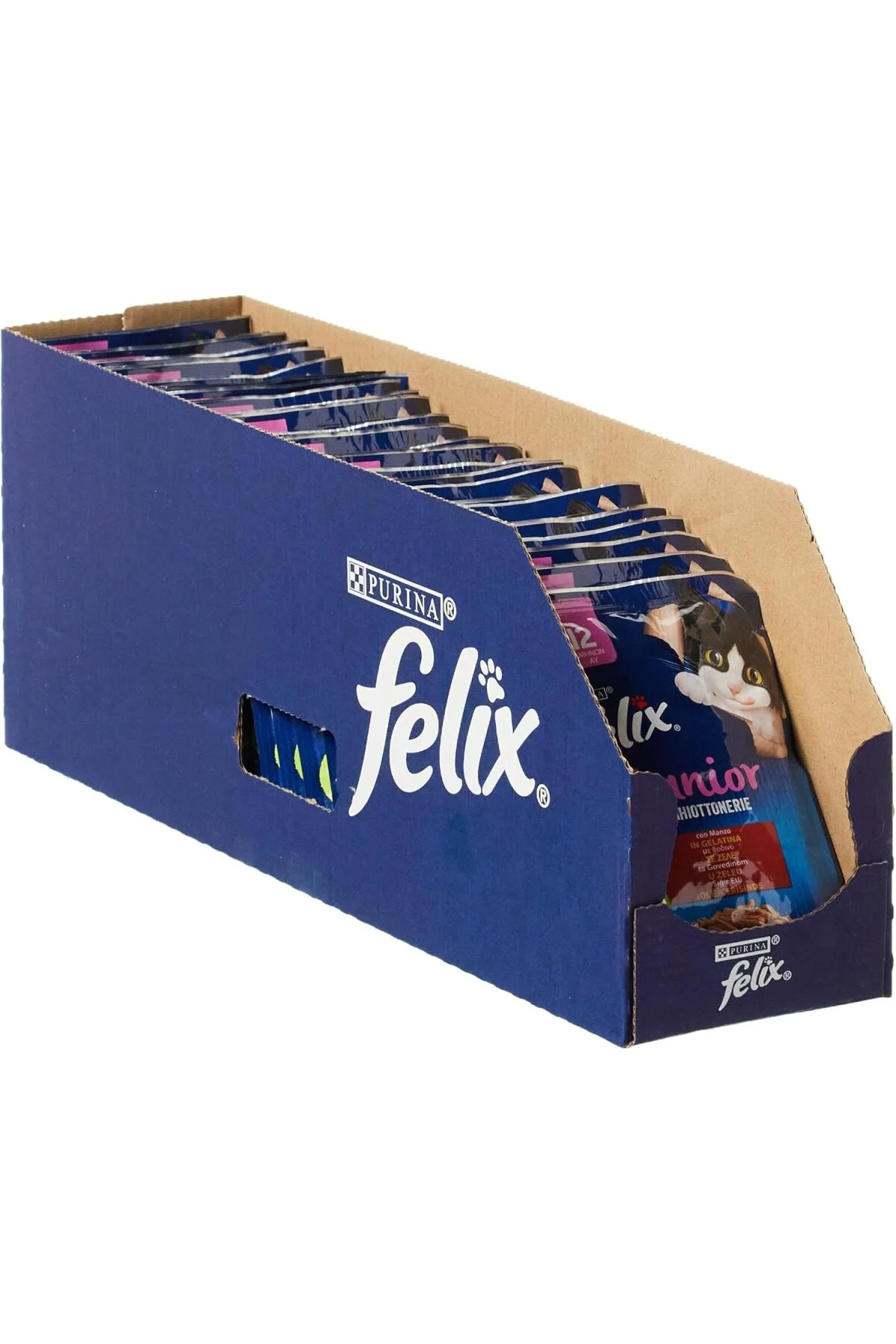 Yavru Sığır Etli Kedi Yaş Mama (26 x 85 gr) Yavru Sığır Etli Kedi Yaş Mama (26 x 85 gr)