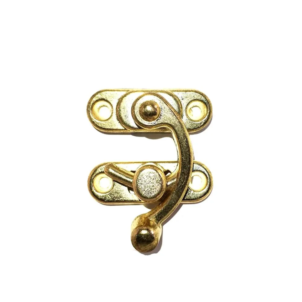 Yay Gözü Ahşap Kutu Klipsi - 37x45mm Sarı Metal, Dayanıklı Ahşap Kutu Kilit Sistemi Fiyatı, Yorumları ve Özellikleri
