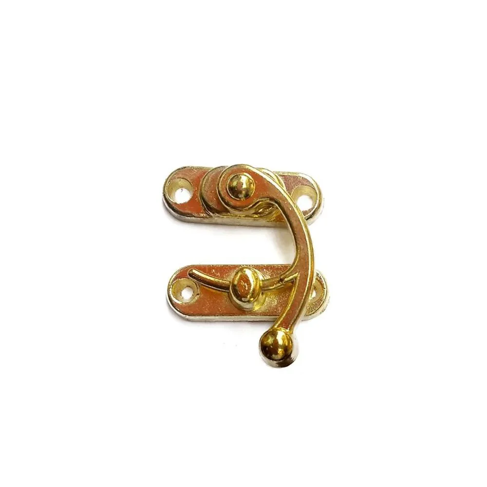 Yay Gözü Ahşap Kutu Klipsi - 28x33mm Sarı Metal Kapak Klipsi Fiyatı, Yorumları ve Özellikleri
