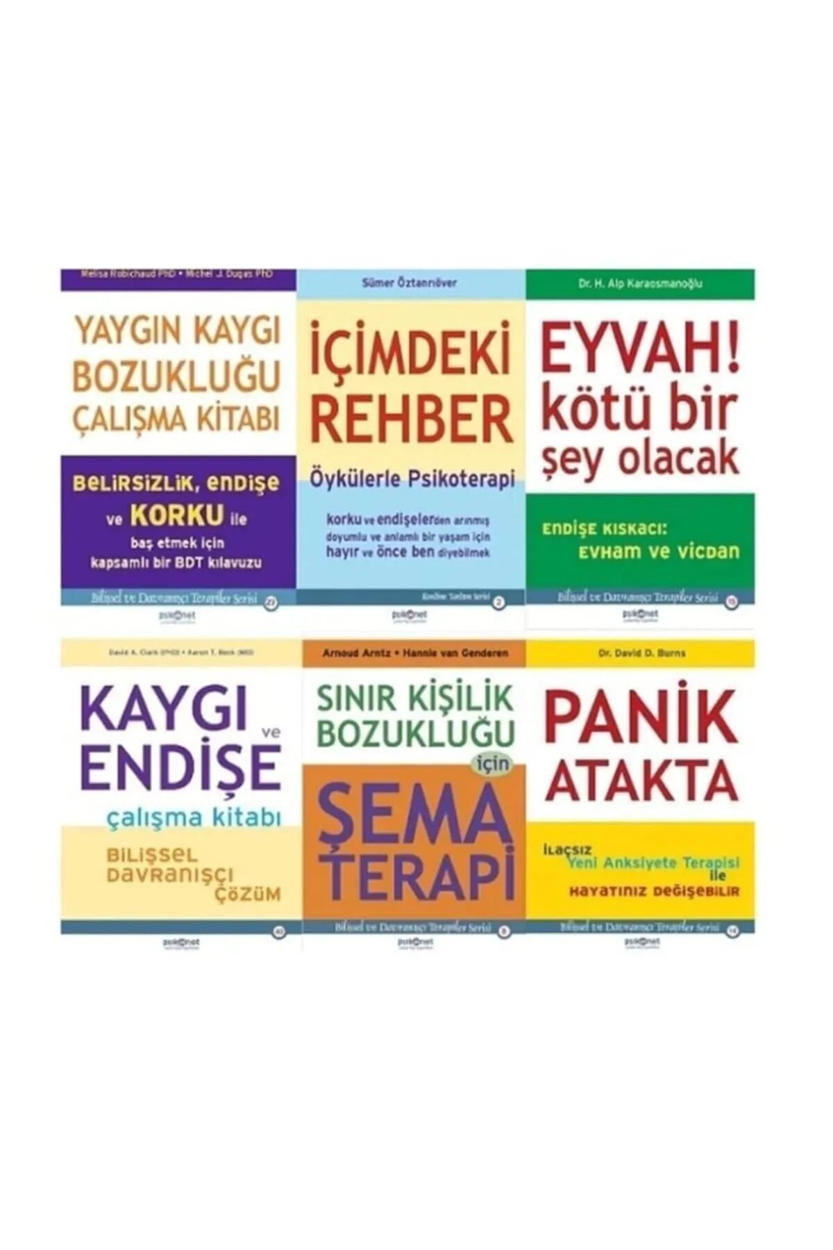 yaygin kaygi bozuklugu + icimdeki rehber + eyvah kotu birsey olacak + kaygi ve endise + sinir kisil