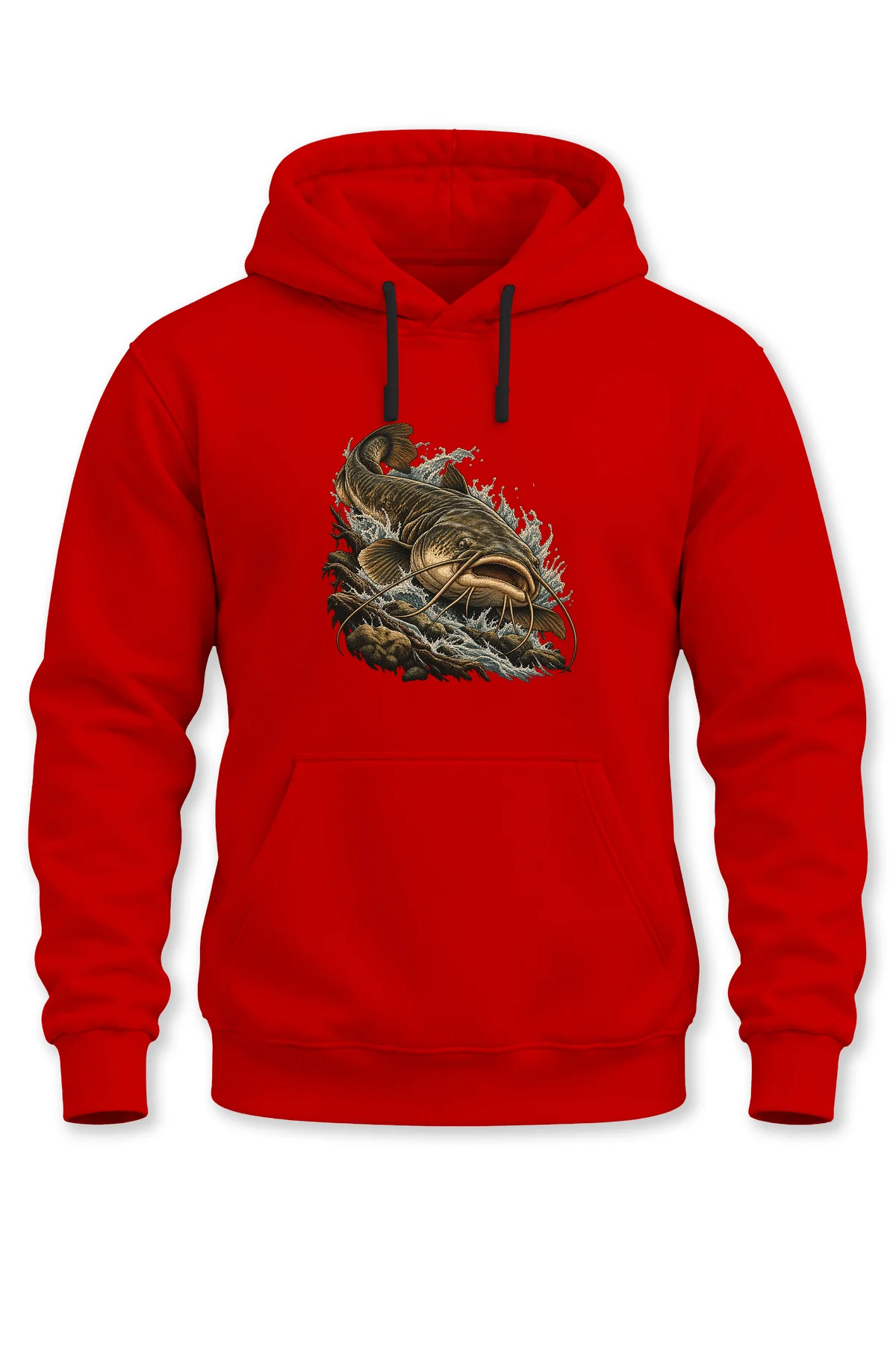 Yayın Balığı Baskılı Kapüşonlu Sweatshirt Unisex Balıkçı Outdoor Hoodie Yayın Balığı Baskılı Kapüşonlu Sweatshirt Unisex Balıkçı Outdoor Hoodie