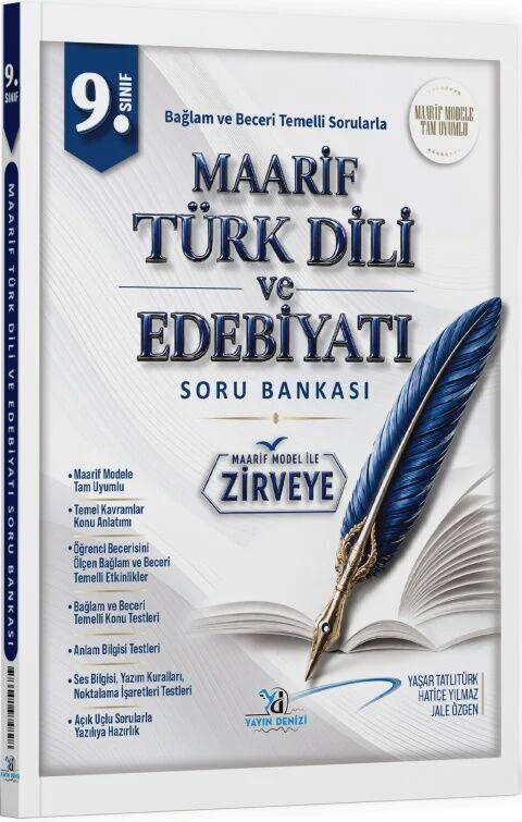 Yayın Denizi 9. Sınıf Edebiyet Maarif İlk Aşama Soru Bankası Yayın Denizi 9. Sınıf Edebiyet Maarif İlk Aşama Soru Bankası