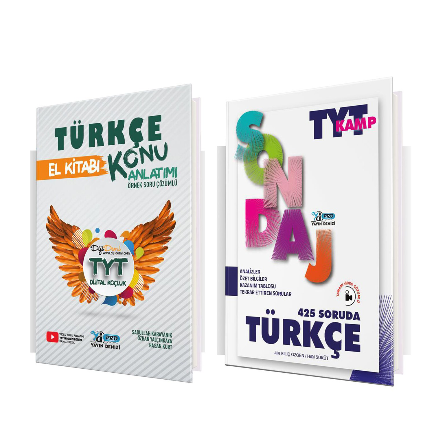 Yayın Denizi TYT Türkçe El Kitabı ve Pro Sondaj Soru Bankası Seti