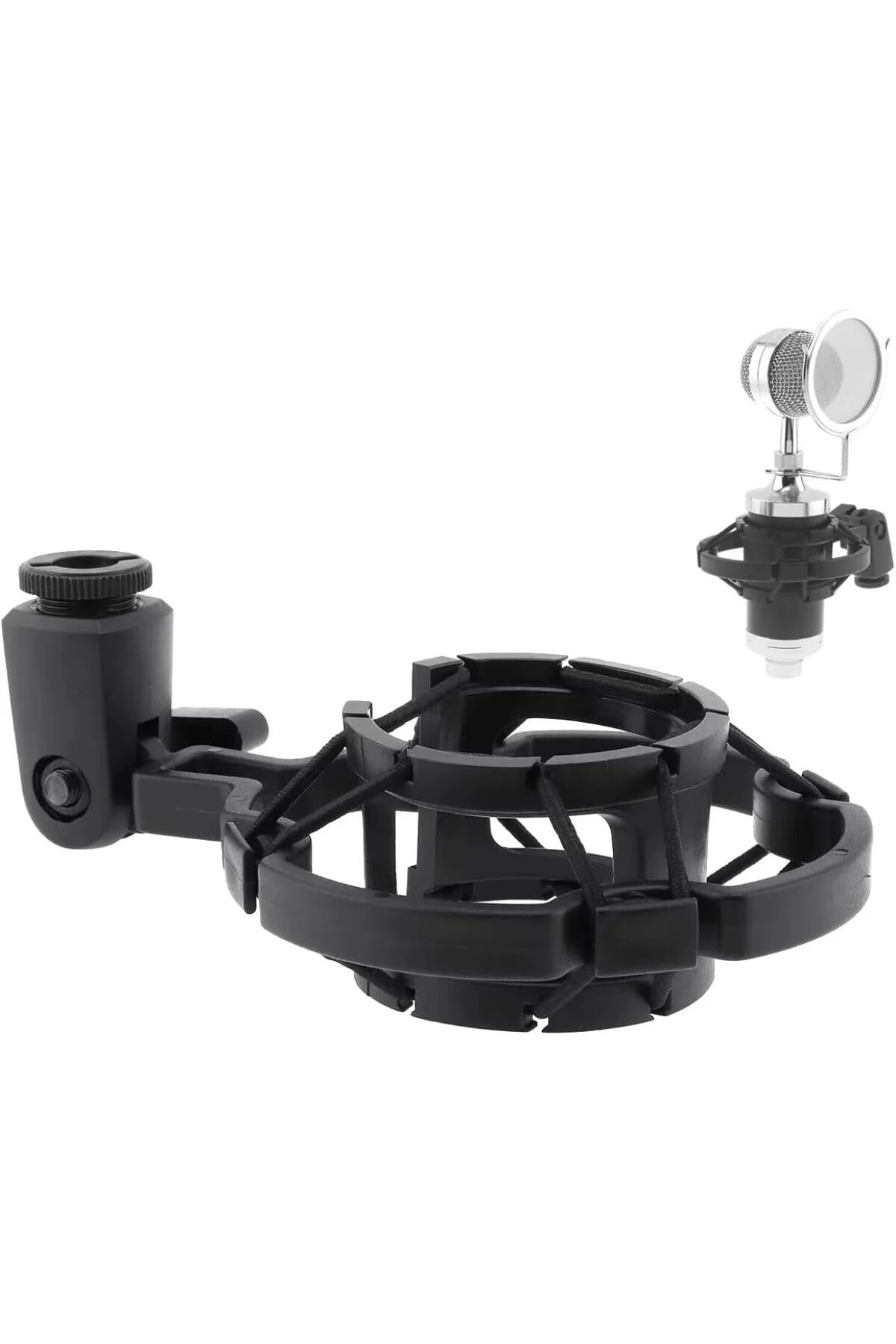 Yayın Stüdyo için Mikrofon Tutucu Plastik Shock Mount - AL4724