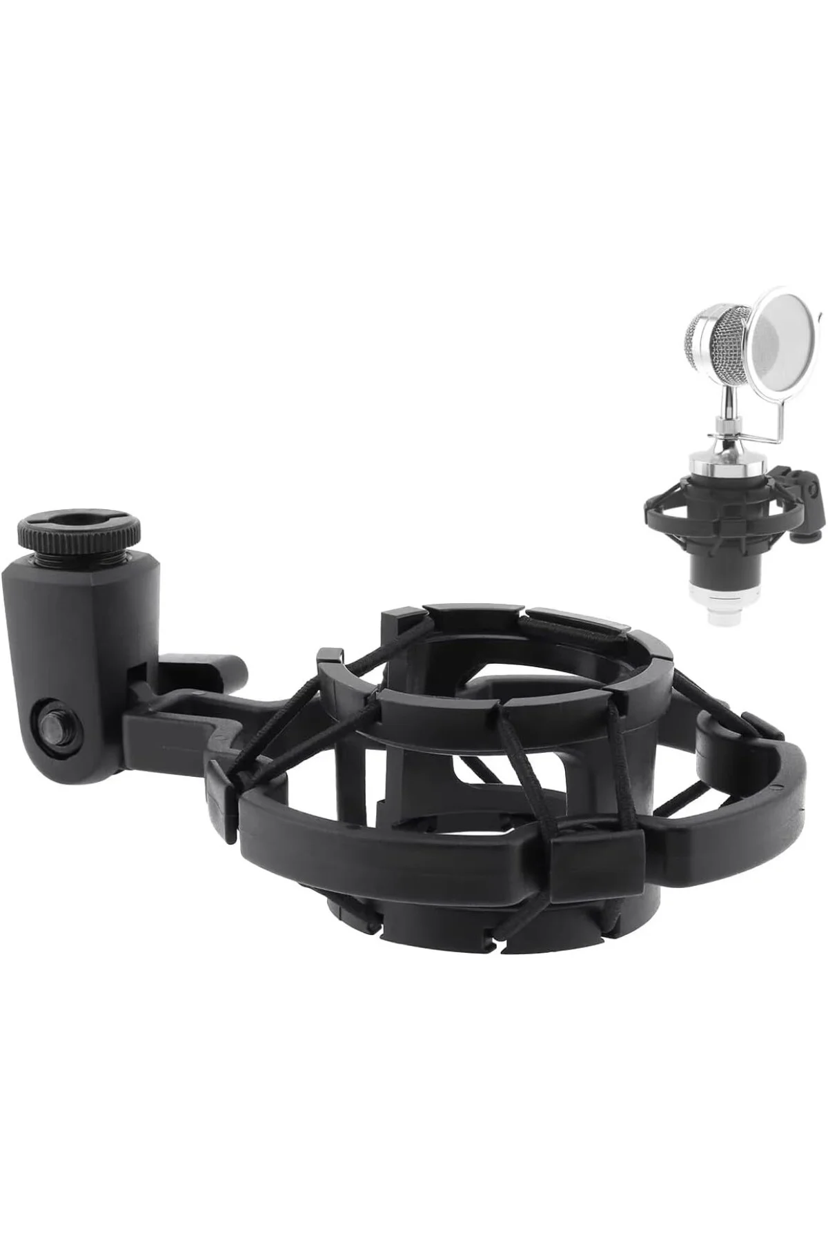 Yayın Stüdyo için Mikrofon Tutucu Plastik Shock Mount - AL4724
