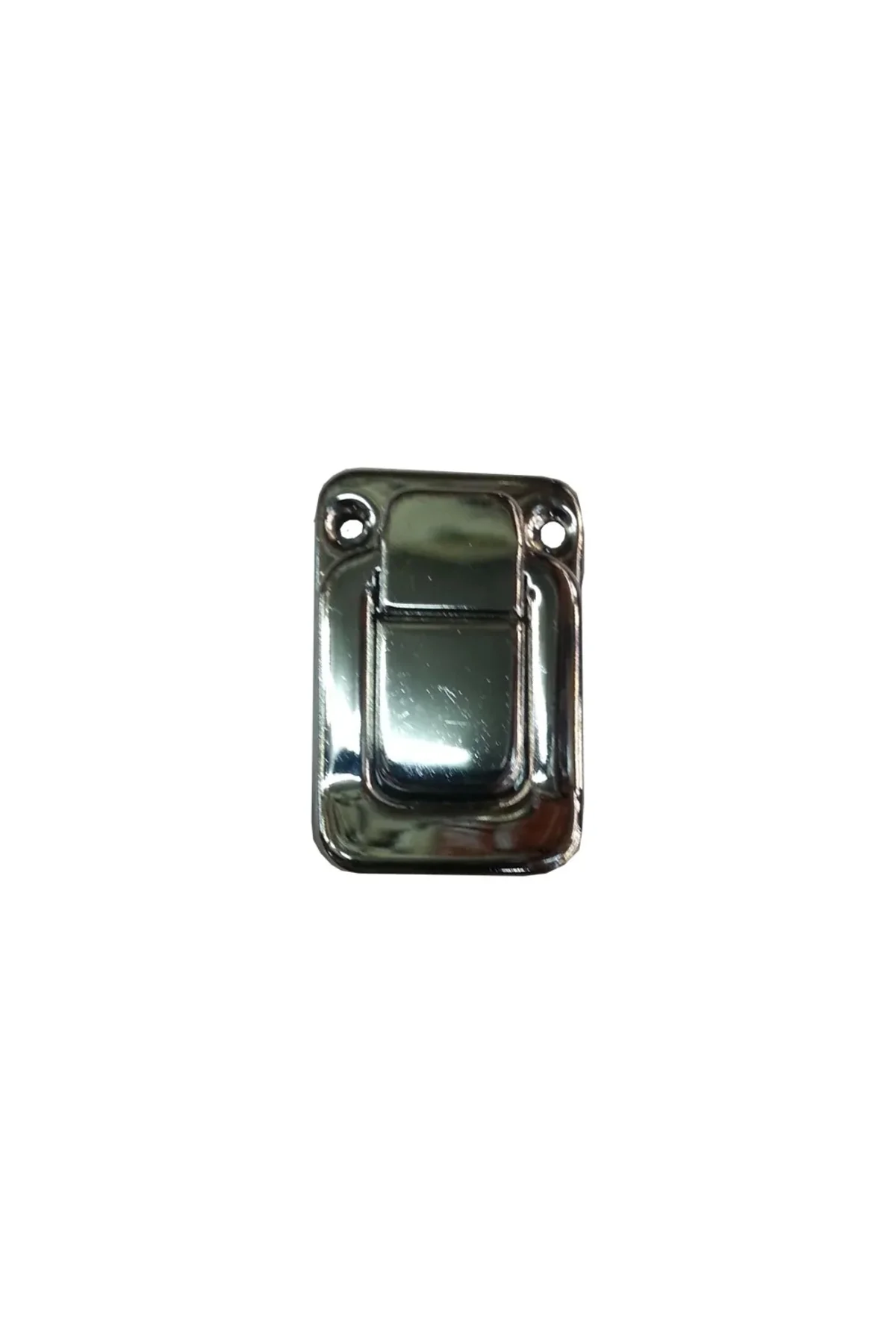 Yaylı Bavul Kilidi - 32X48Mm, Nikel, 1 Adet Yaylı Bavul Kilidi - 32X48Mm, Nikel, 1 Adet