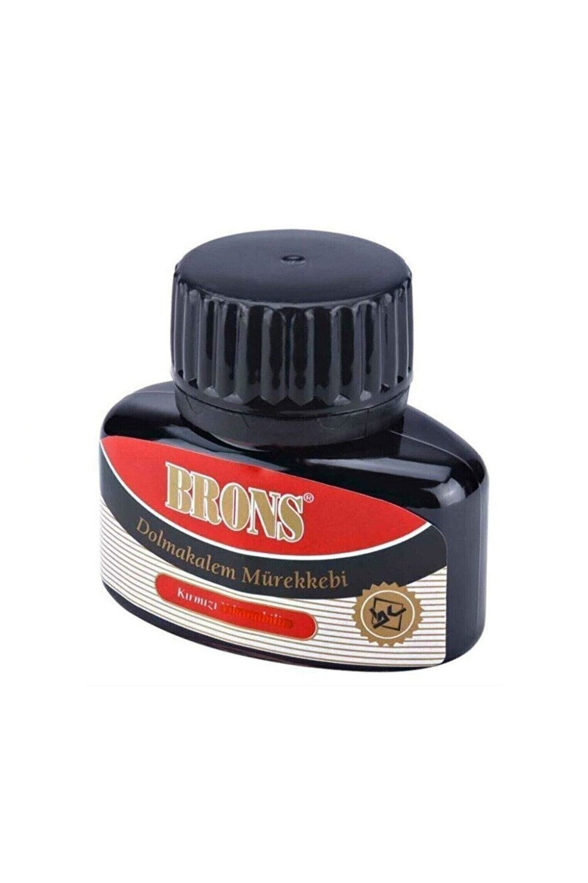 Brons Yazı Mürekkebi Kırmızı 35Cc ( Teklidir )