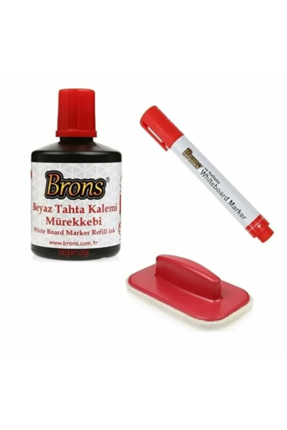 Yazı Tahtası Kalem Seti Tahta Kalemi + Tahta Silgisi + Mürekkep t