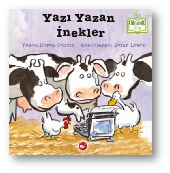 Yazı Yazan İnekler (Ciltli) - Organik Kitaplar Yazı Yazan İnekler (Ciltli) - Organik Kitaplar