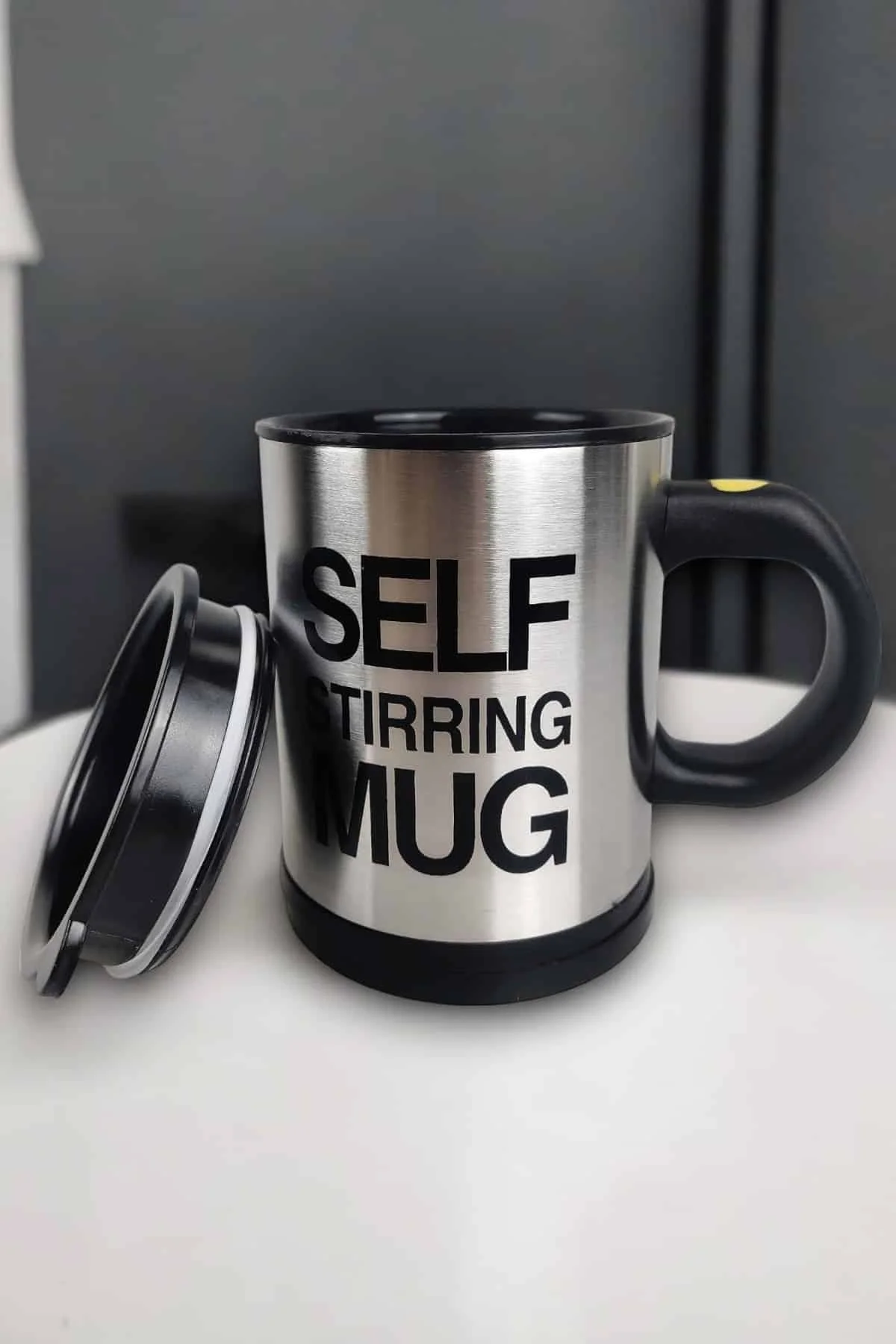 Yazılı Mug Kupa Karıştırıcı Özelliği Ve Paslanmaz Çelik Yazılı Mug Kupa Karıştırıcı Özelliği Ve Paslanmaz Çelik