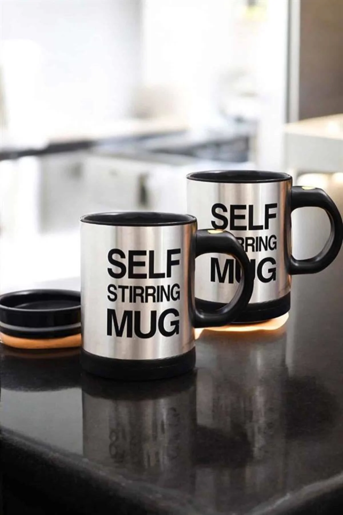 Yazılı Mug Kupa Karıştırıcı Özelliği Ve Paslanmaz Çelik - ayr7149