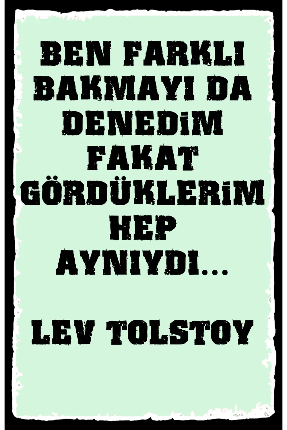Yazılı Retro Ahşap Poster