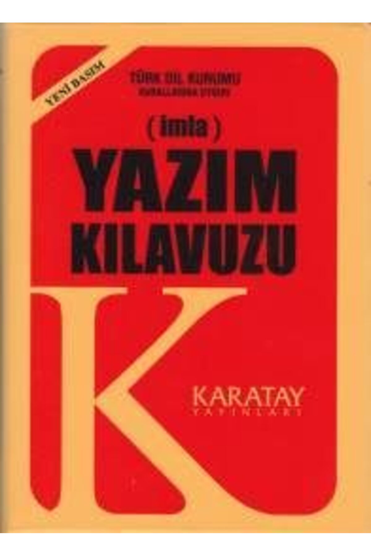 Karatay Yayınları Yazım Kılavuzu İmla Plastik Kapak