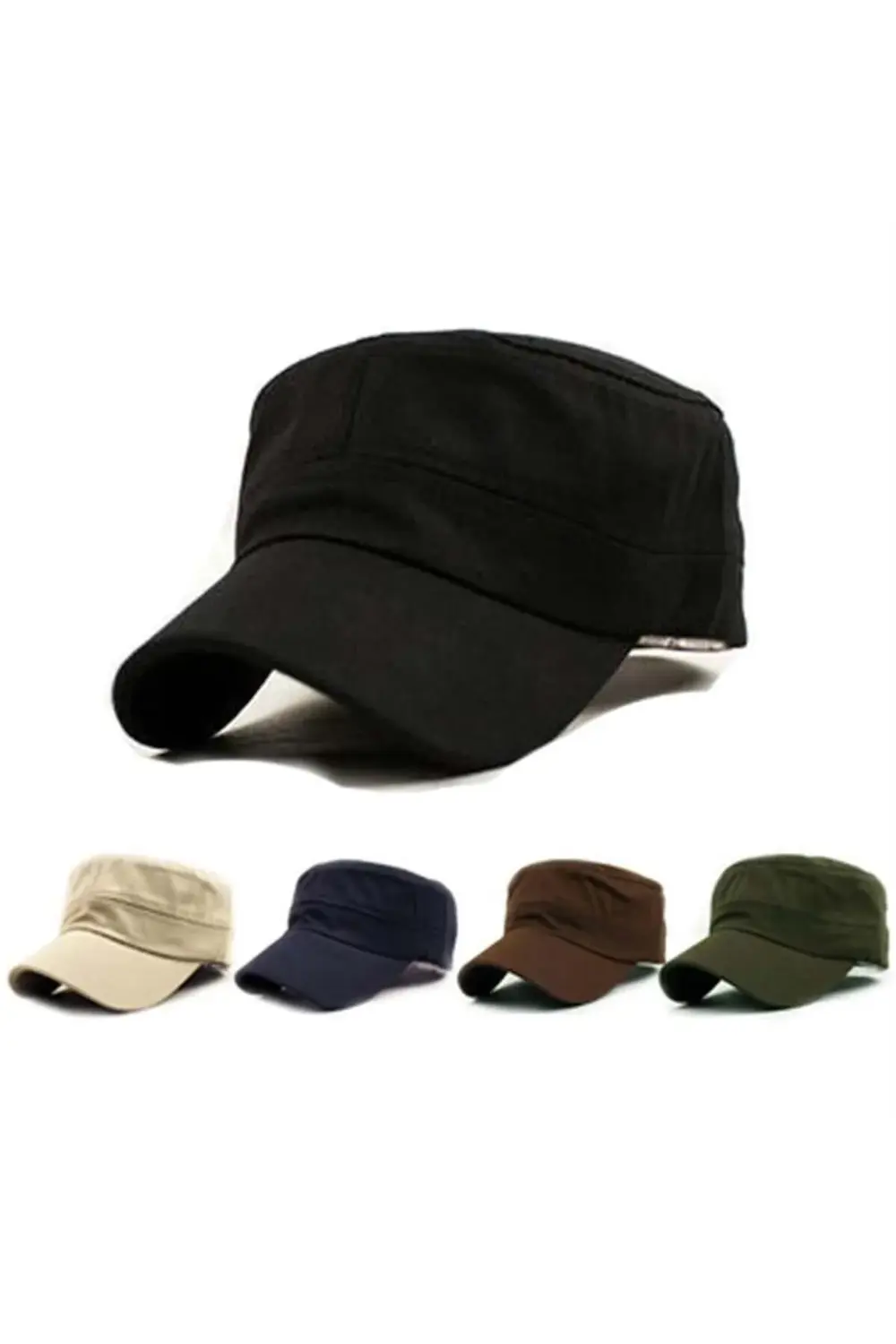 Yazlık Düz Castro Şapkalar