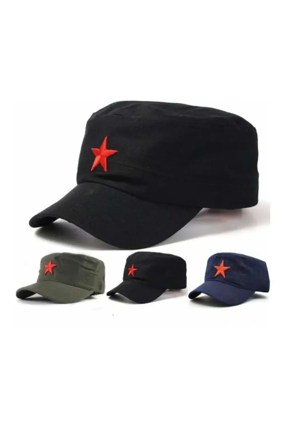 Yazlık Kızıl Yıldız Castro Şapkalar