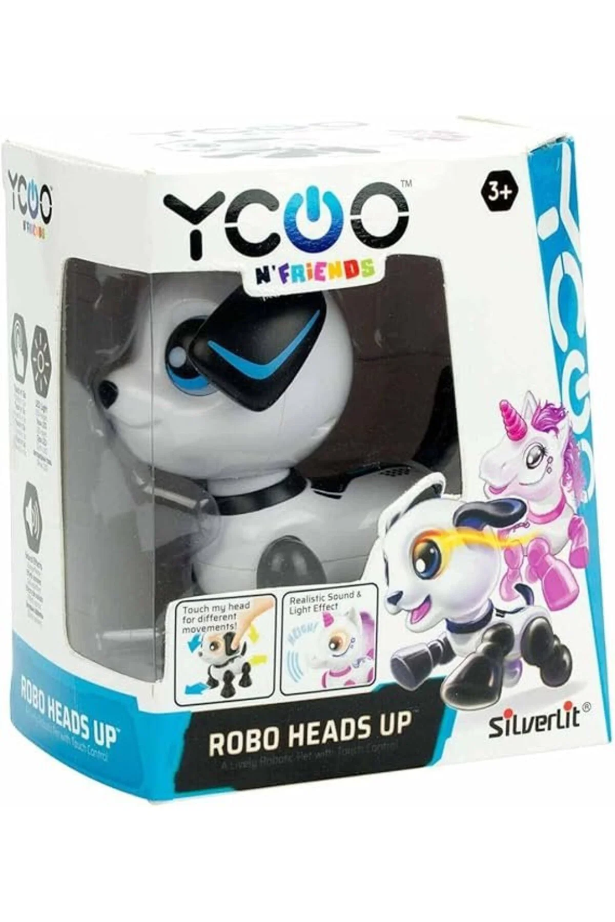 YCQO N'Friends Robot Evcil Hayvan – Dokununca Hareket Eden Sesli 