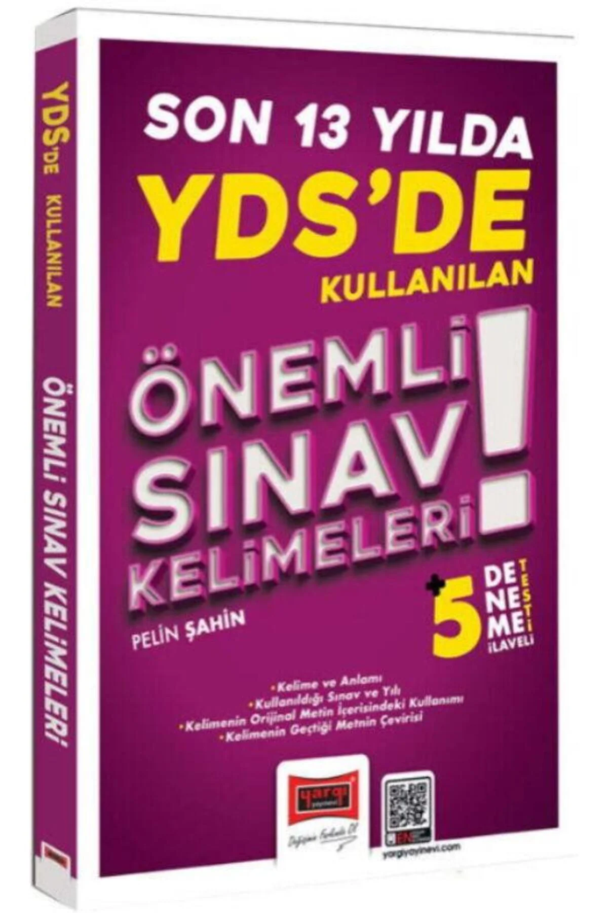 YDS de Son 13 Yılda Kullanılan Önemli Sınav Kelimeleri