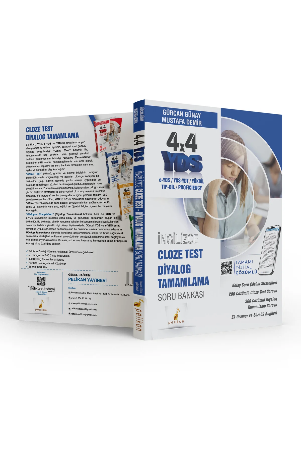 YDS İngilizce 4x4 Cloze Test Diyalog Tamamlama Soru Bankası