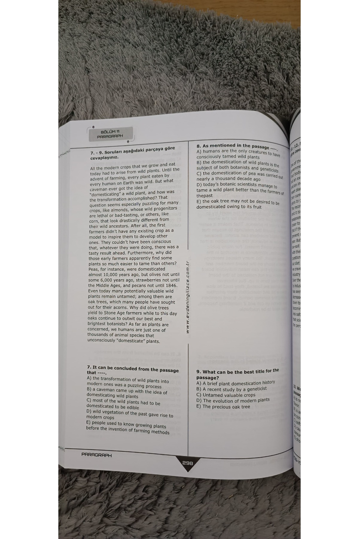 YDS-YÖKDİL SORU BANKASI