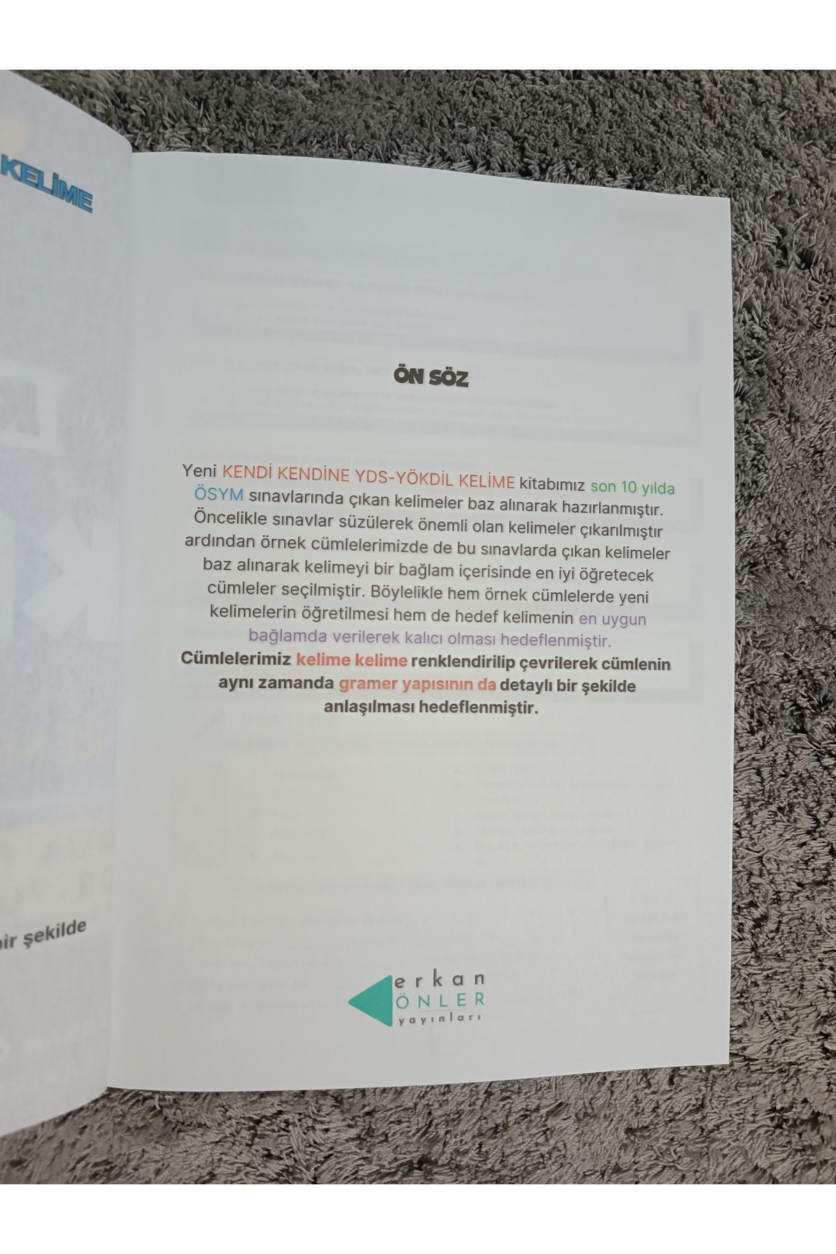 Yds-yökdil Yeni Kendi Kendine Kelime (SON BASKI)