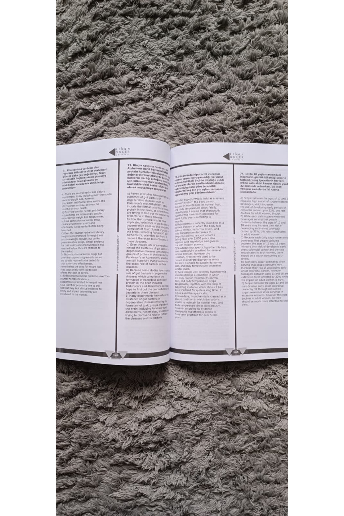 YDT-YKSDİL ÇÖZÜMLÜ 5 DENEME (SON BASKI)