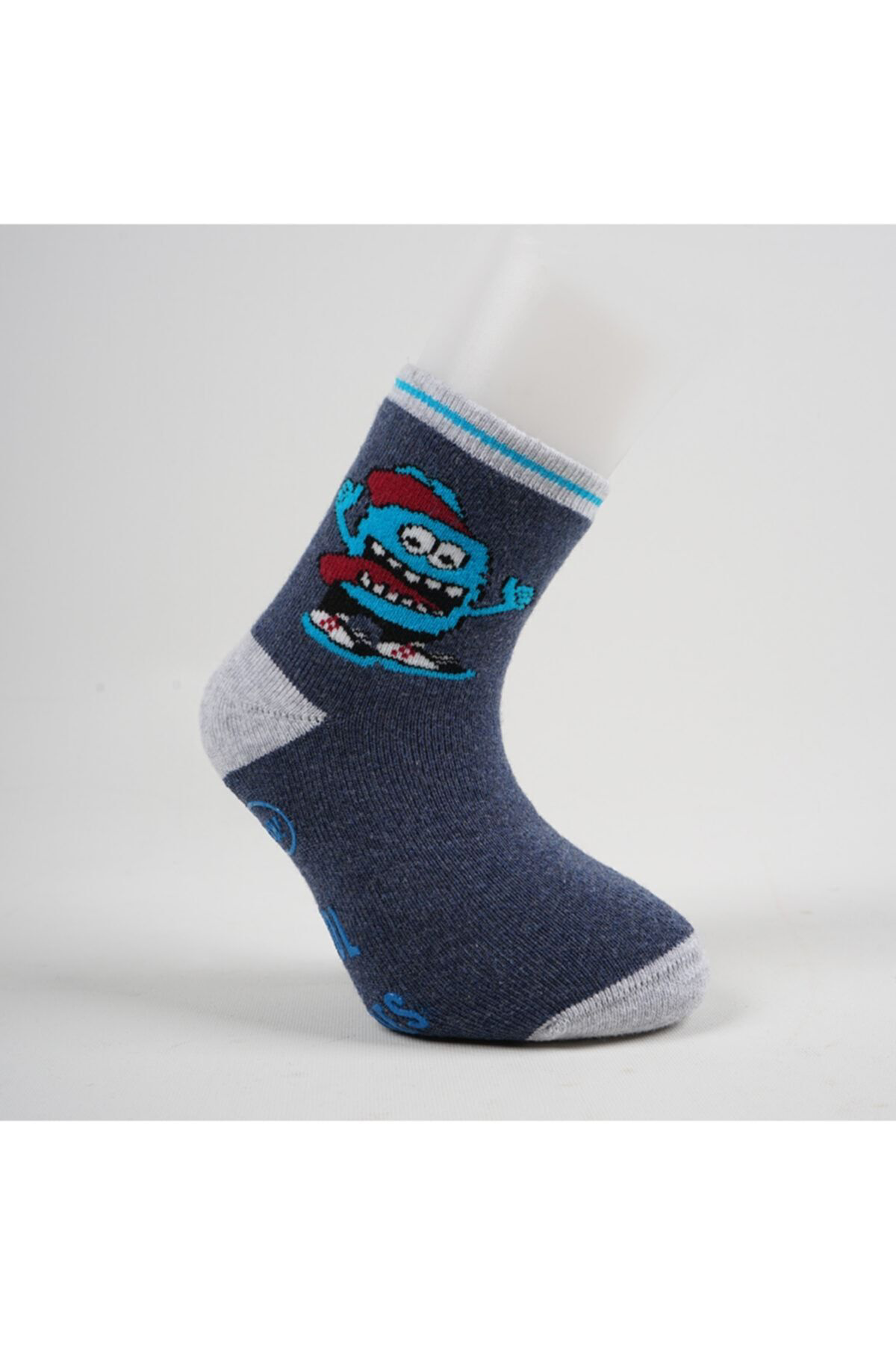 Yeah 3'lü Abs'li Erkek Çocuk Havlu Soket Çorap