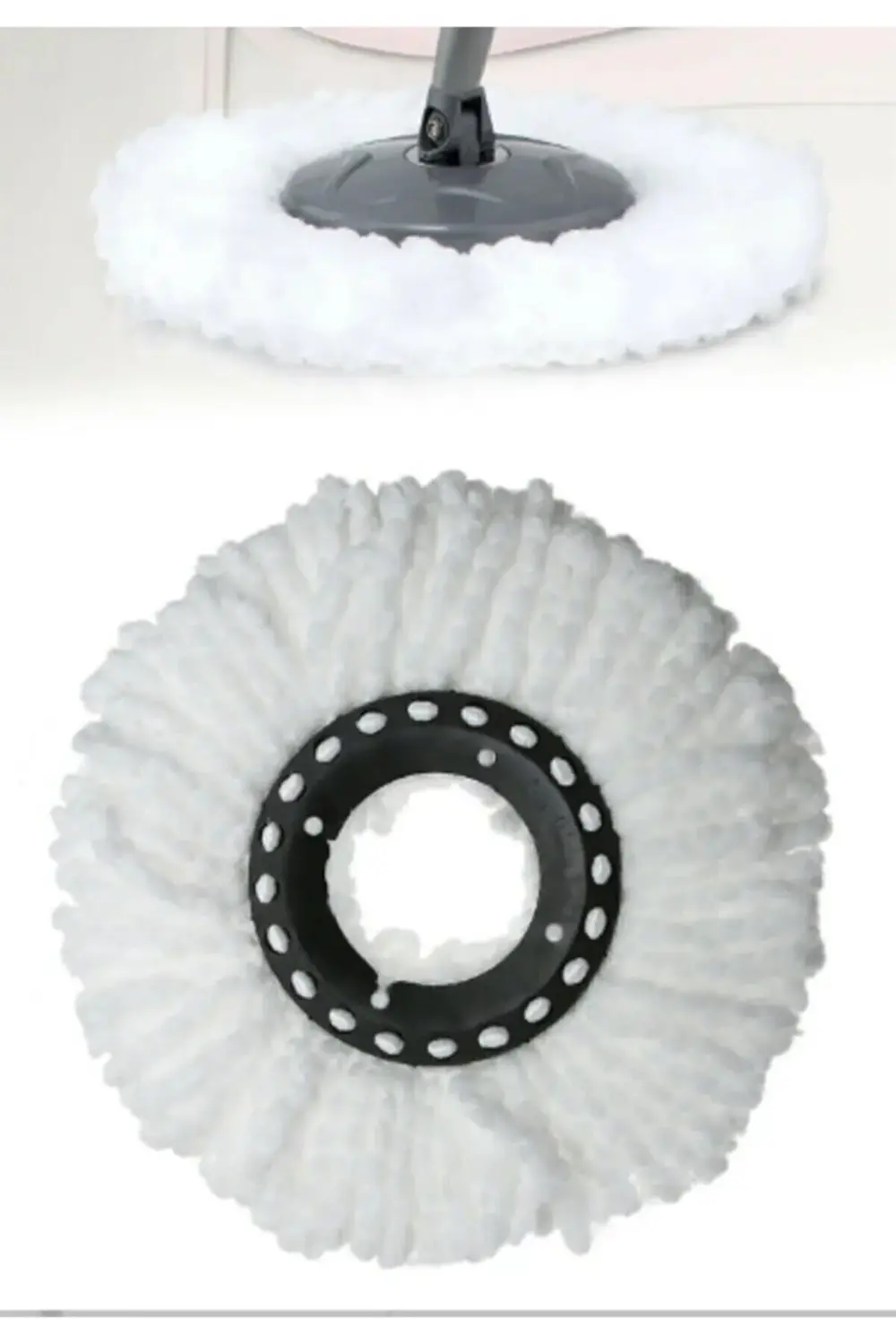 Yedek Mop Bezi Döner Başlık 360 C (10 Adet)