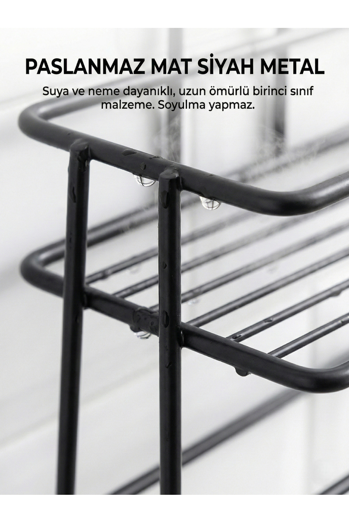 Yedekli Tuvalet Kağıdı Askısı - Paslanmaz Metal Banyo Düzenleyici