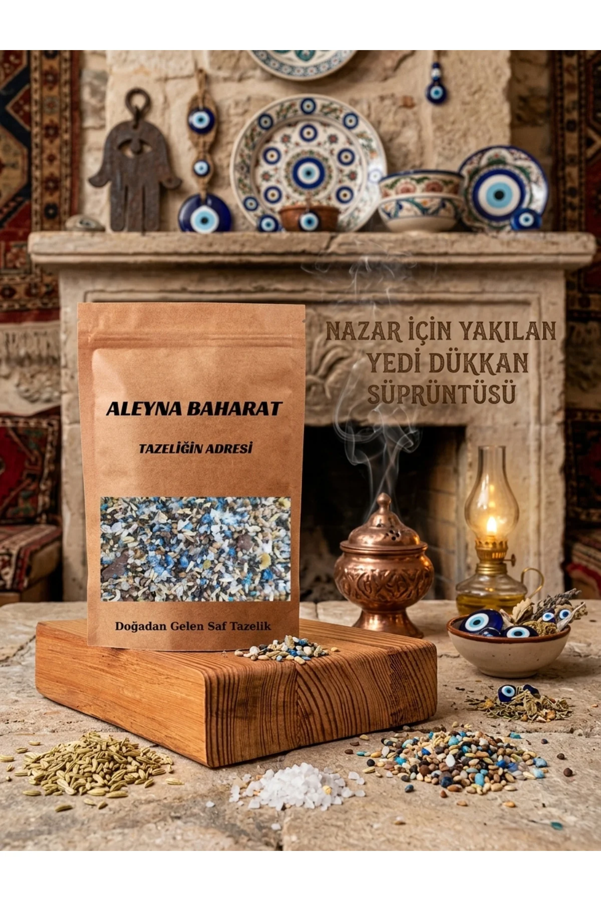 Yedi Dükkan Süprüntüsü 160 g (Bereket & Nazar Tütsüsü)
