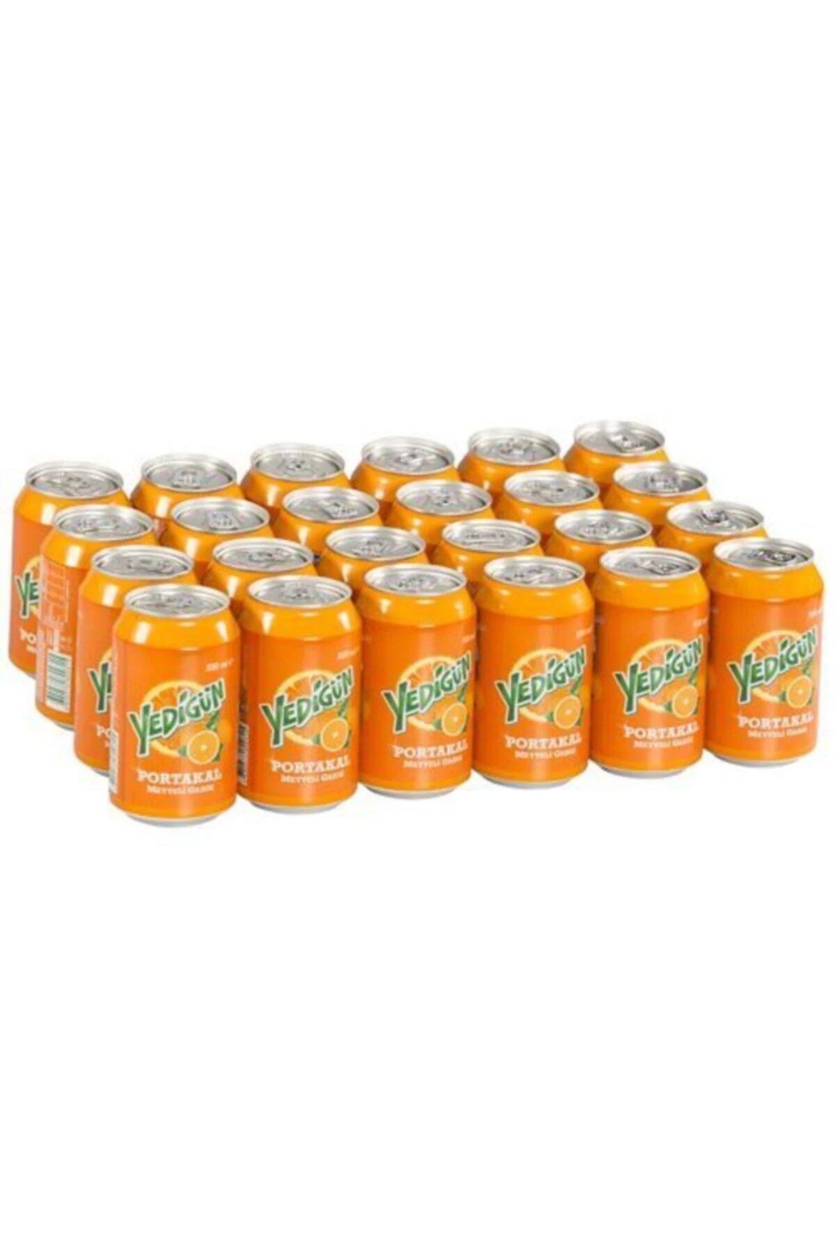 YEDİGÜNTeneke Portakal Aromalı 330 ml 24 'lü