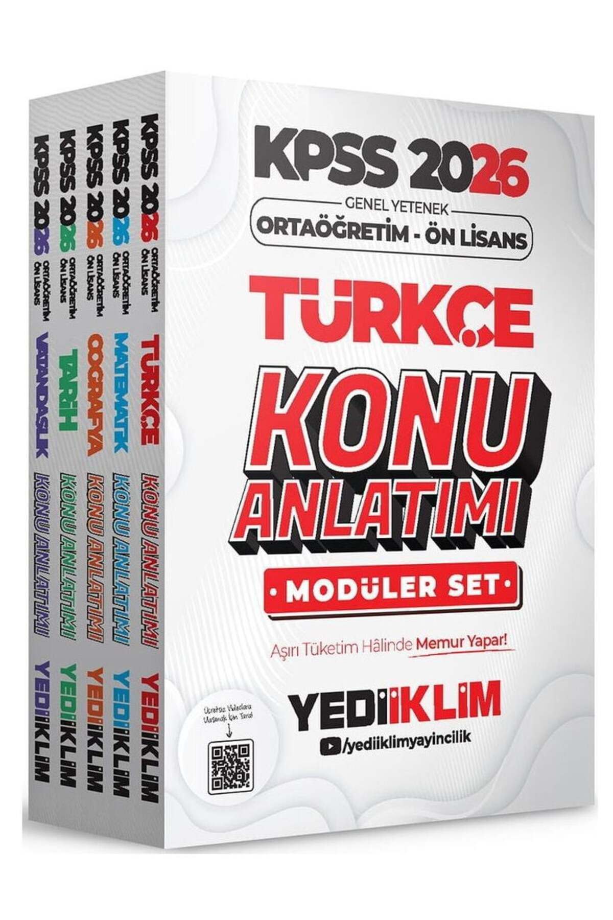 Yediiklim 2026 Bas.KPSS Lise Ortaöğretim Ön Lisans Konu Anlatımlı