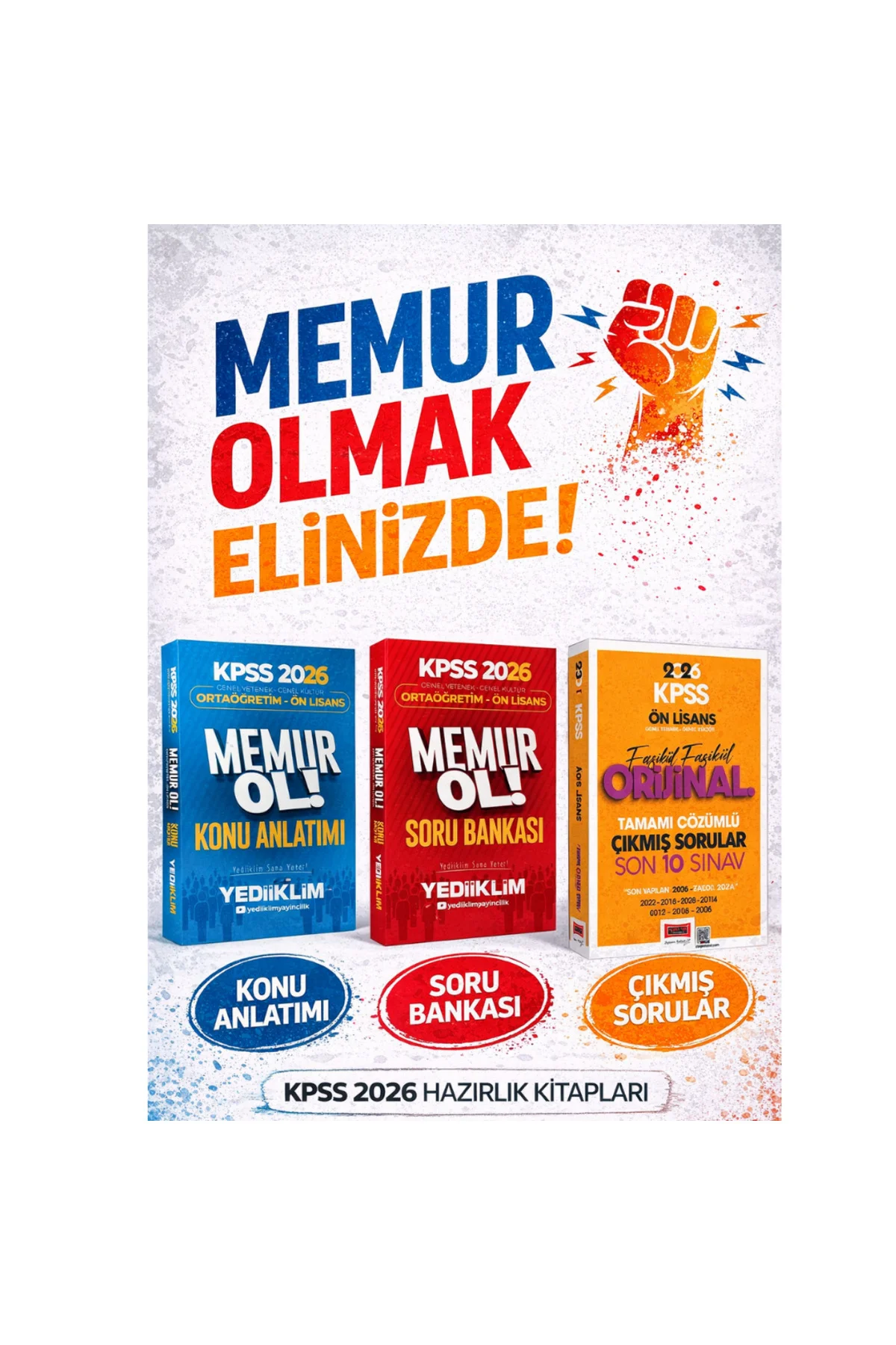 Yediiklim 2026 KPSS Ortaöğretim Ön Lisans Memur Ol Konu Anlatımı Yediiklim 2026 KPSS Ortaöğretim Ön Lisans Memur Ol Konu Anlatımı