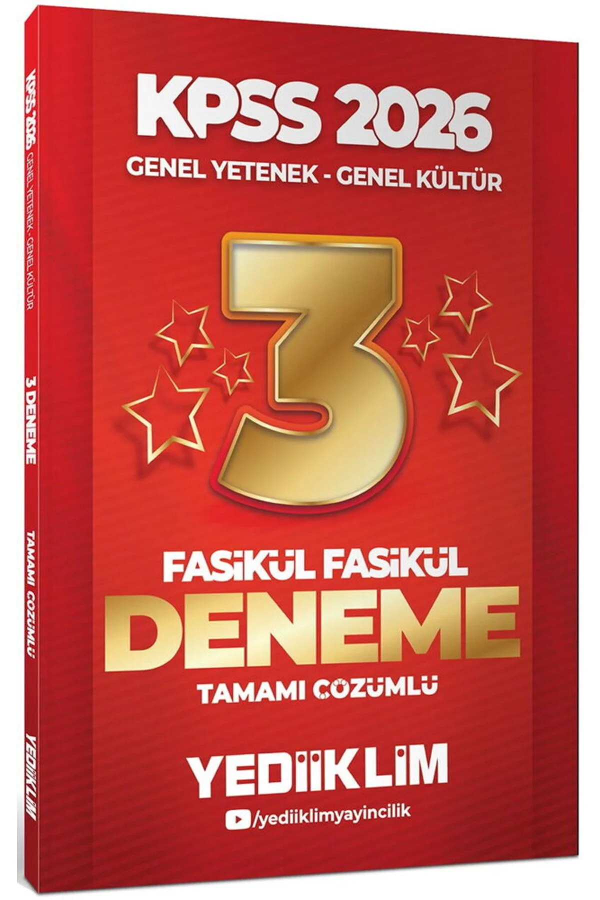 Yediiklim 2026 KPSS Genel Yetenek Genel Kültür Tamamı Çözümlü Fas