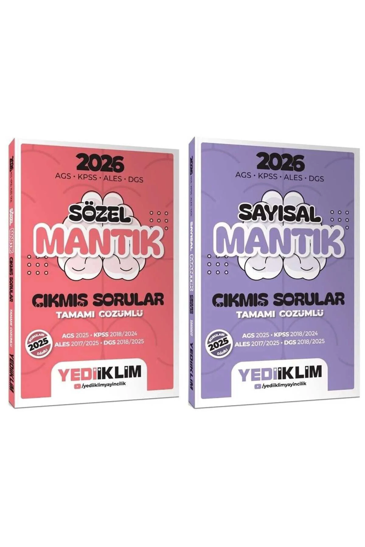 Yediiklim 2026 KPSS MEB-AGS ALES DGS Sözel + Sayısal Mantık Çıkmı